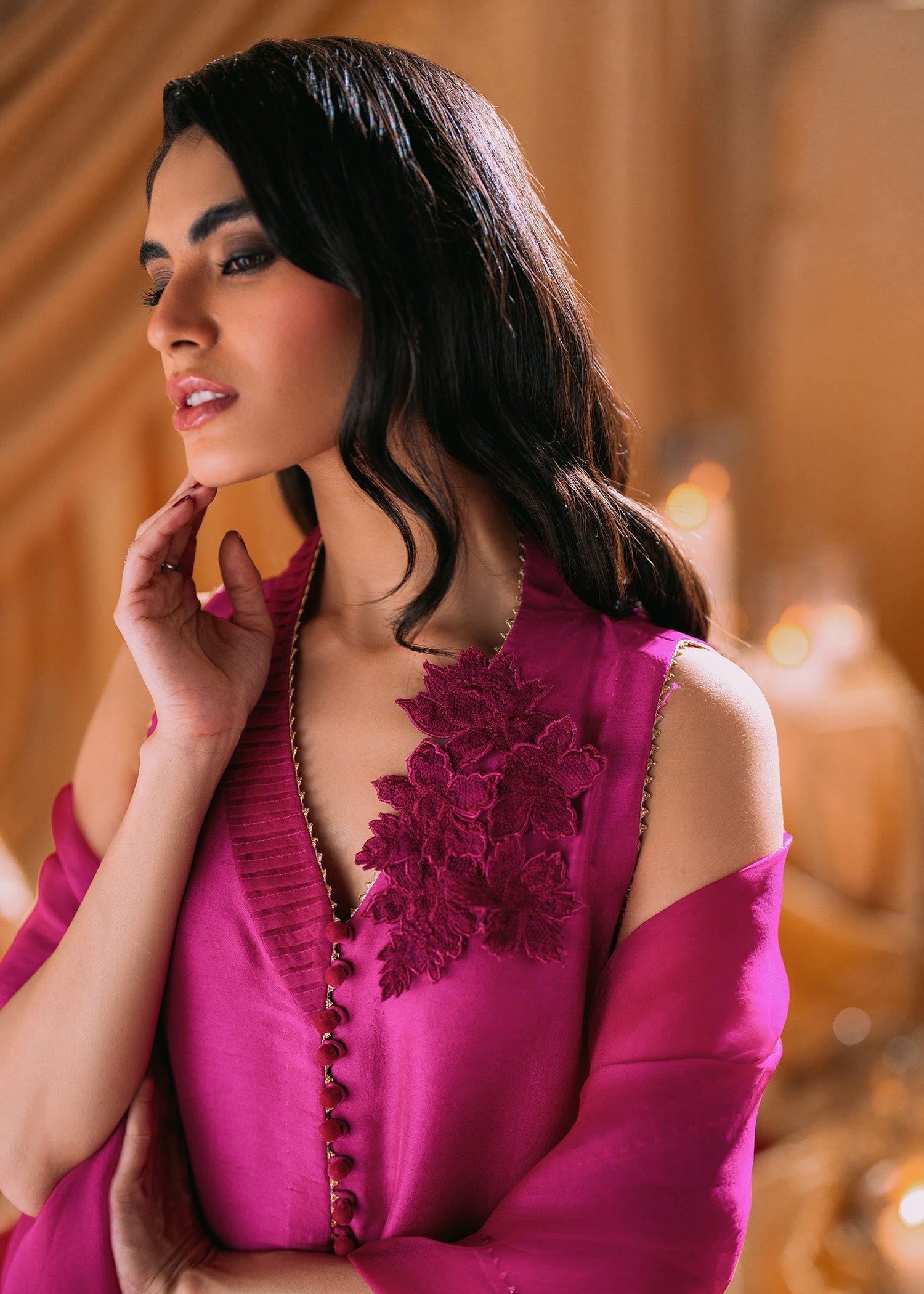 Umsha | Makhmal Winter Faves 24 | Pink Sherbet - Official Umsha stockist in UK - Sakeena London