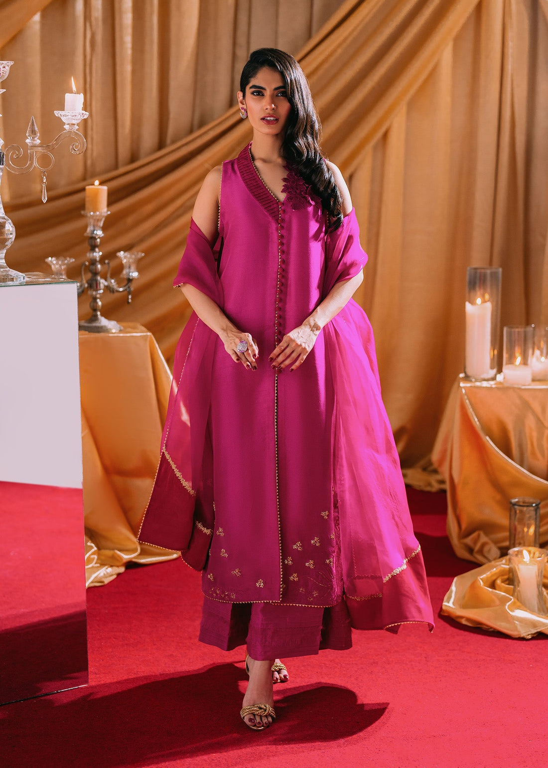 Umsha | Makhmal Winter Faves 24 | Pink Sherbet - Official Umsha stockist in UK - Sakeena London