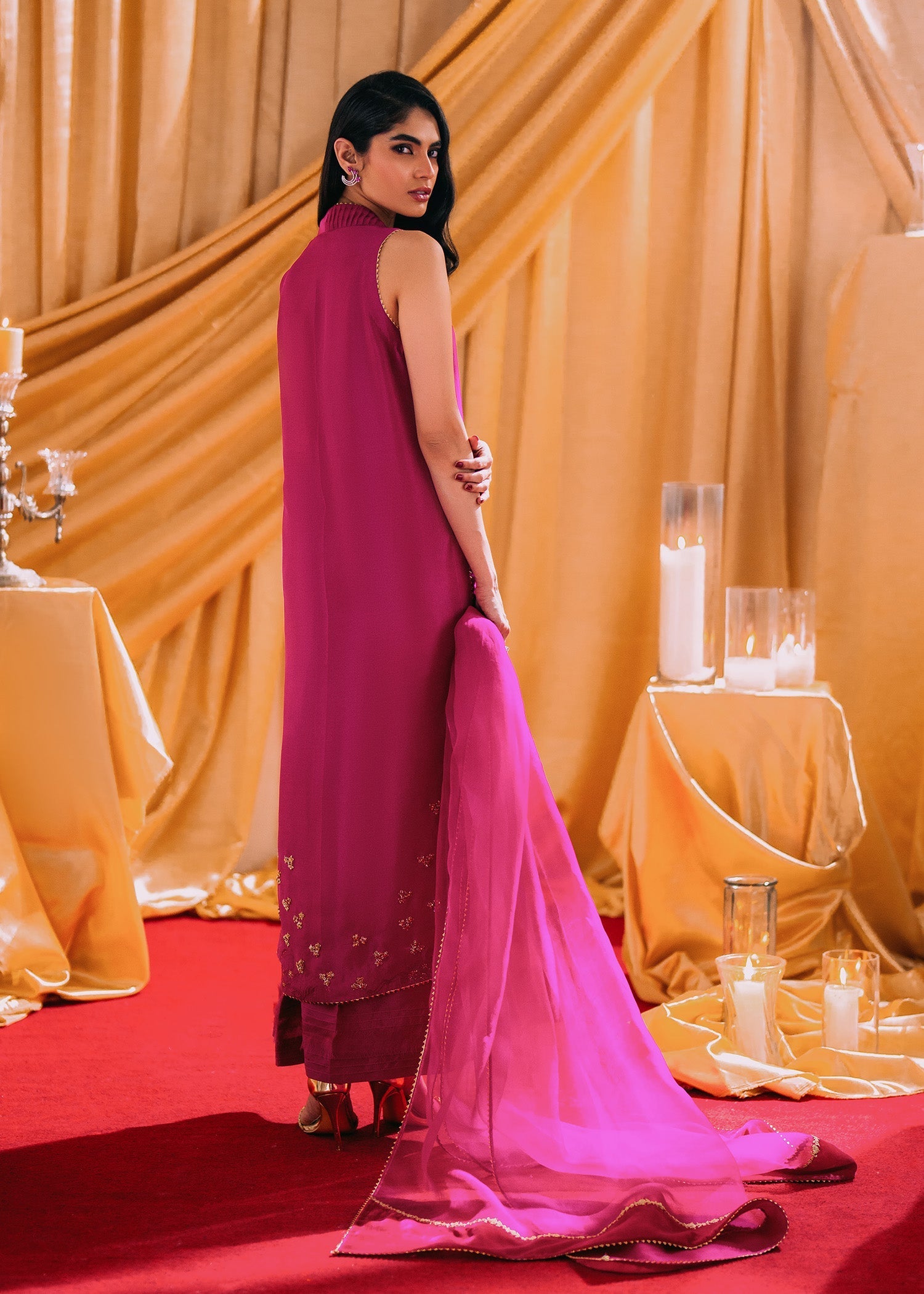 Umsha | Makhmal Winter Faves 24 | Pink Sherbet - Official Umsha stockist in UK - Sakeena London