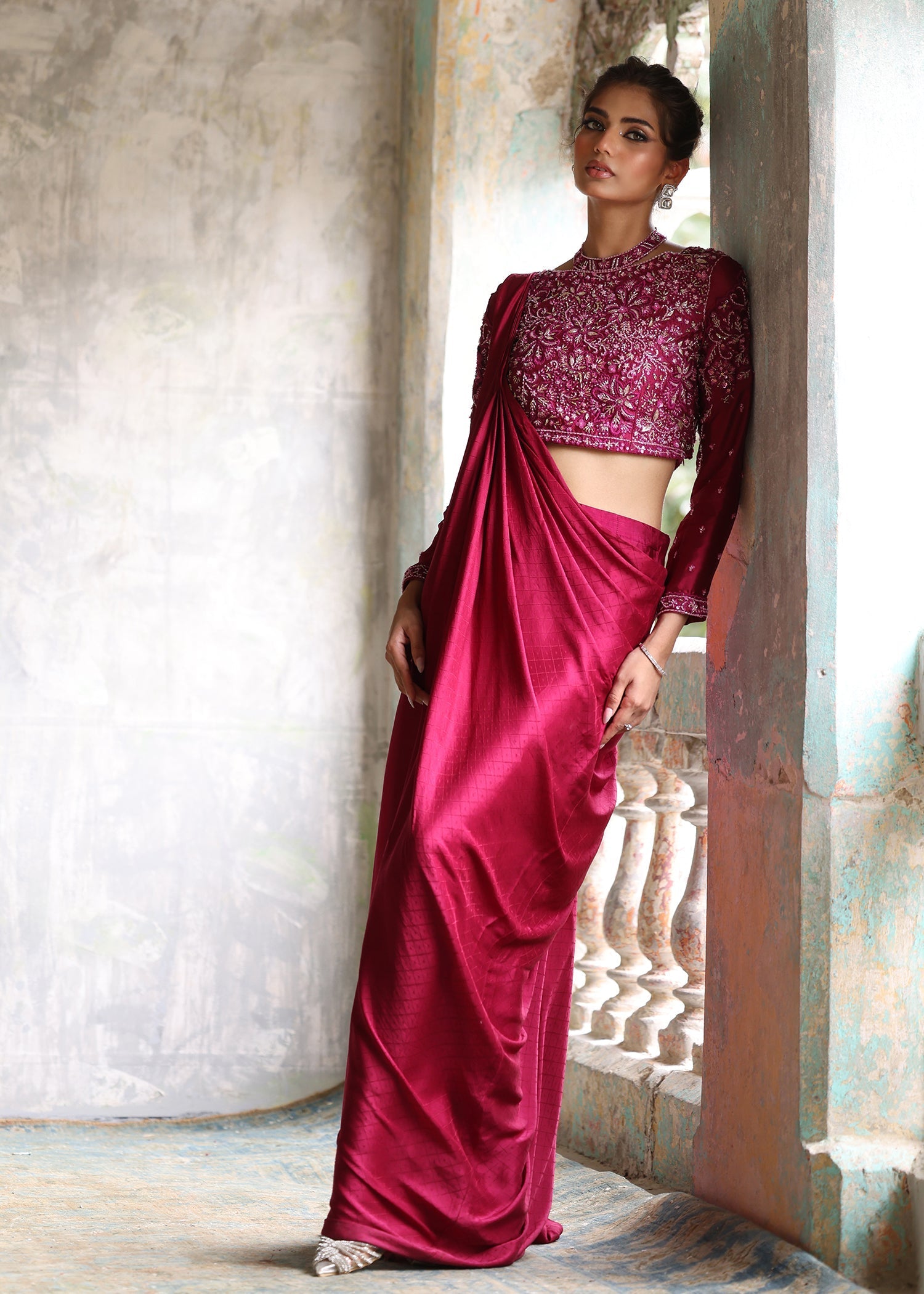Umsha | Mehfil-e-Rang | Berry Fusion - Official Umsha stockist in UK - Sakeena London