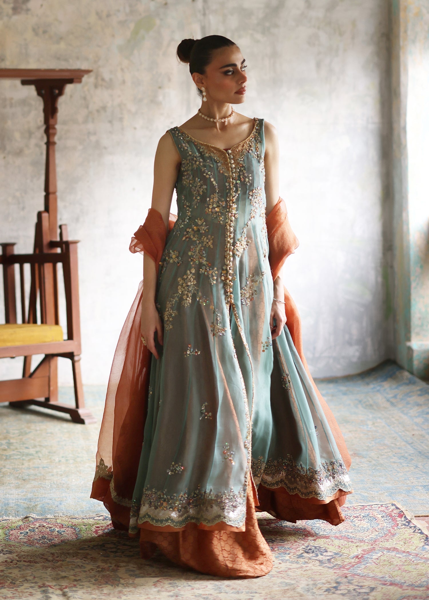 Umsha | Mehfil-e-Rang | Rosy Glow - Official Umsha stockist in UK - Sakeena London