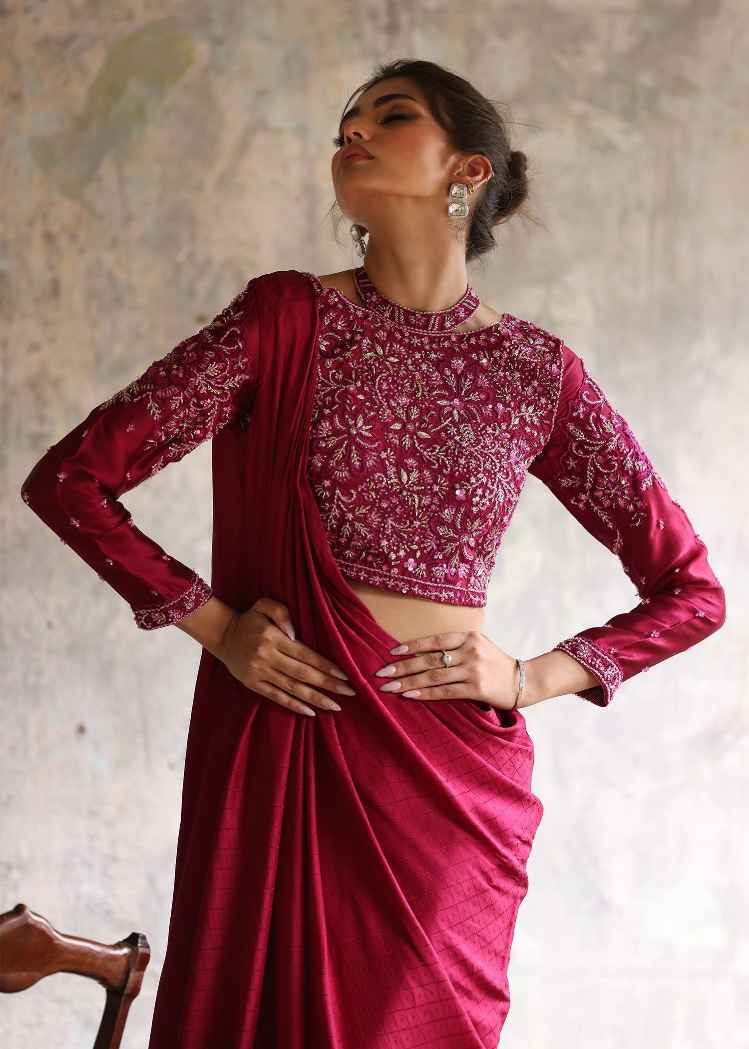 Umsha | Mehfil-e-Rang | Berry Fusion - Official Umsha stockist in UK - Sakeena London