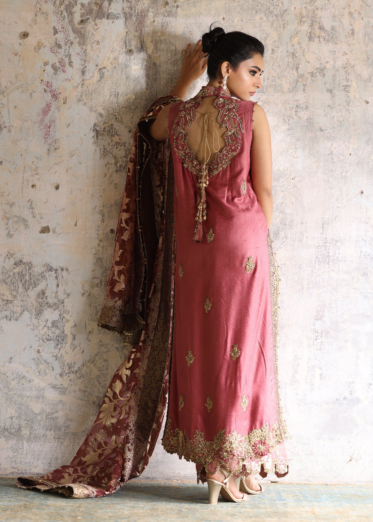 Umsha | Mehfil-e-Rang | Rose Allure - Official Umsha stockist in UK - Sakeena London
