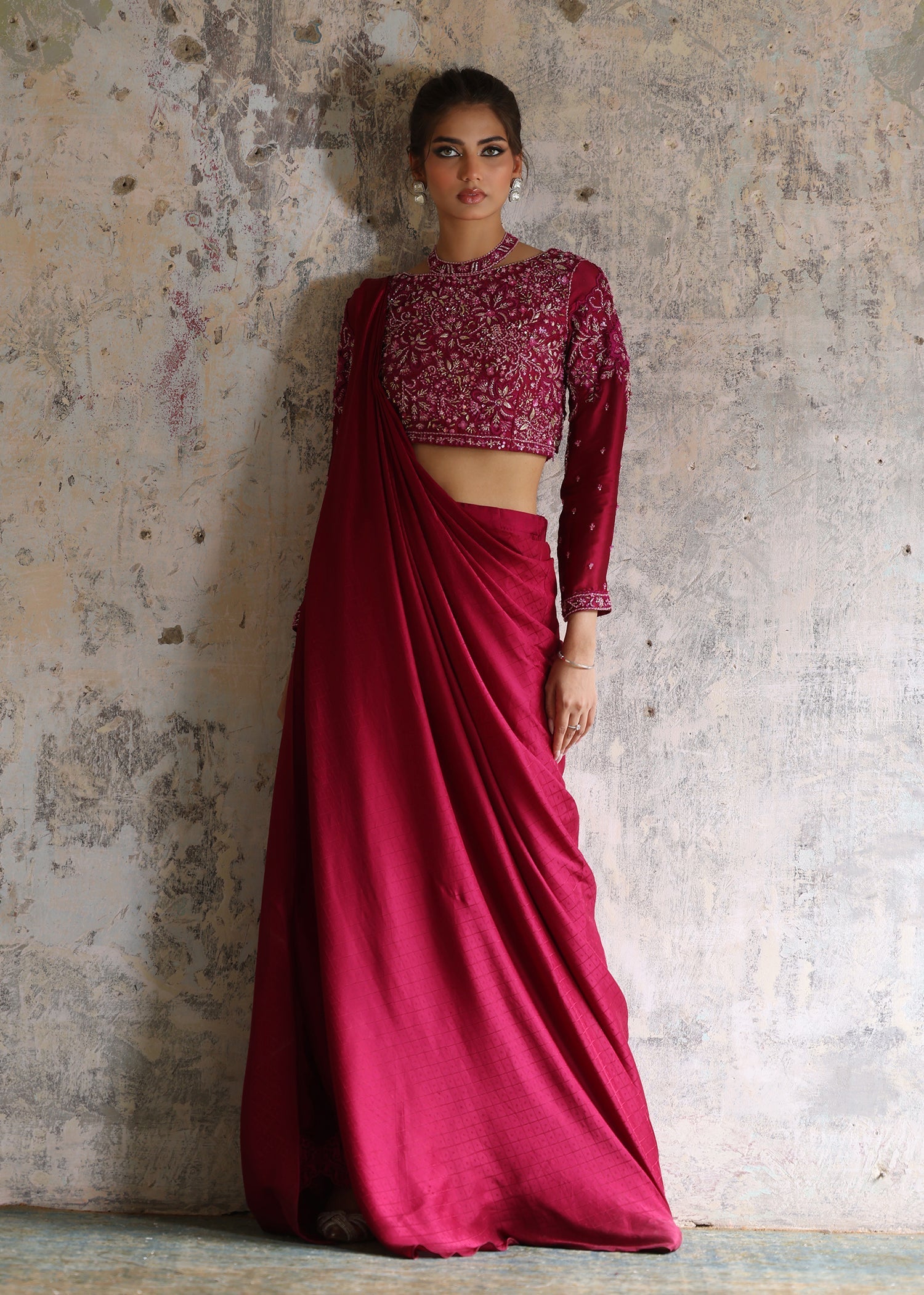 Umsha | Mehfil-e-Rang | Berry Fusion - Official Umsha stockist in UK - Sakeena London