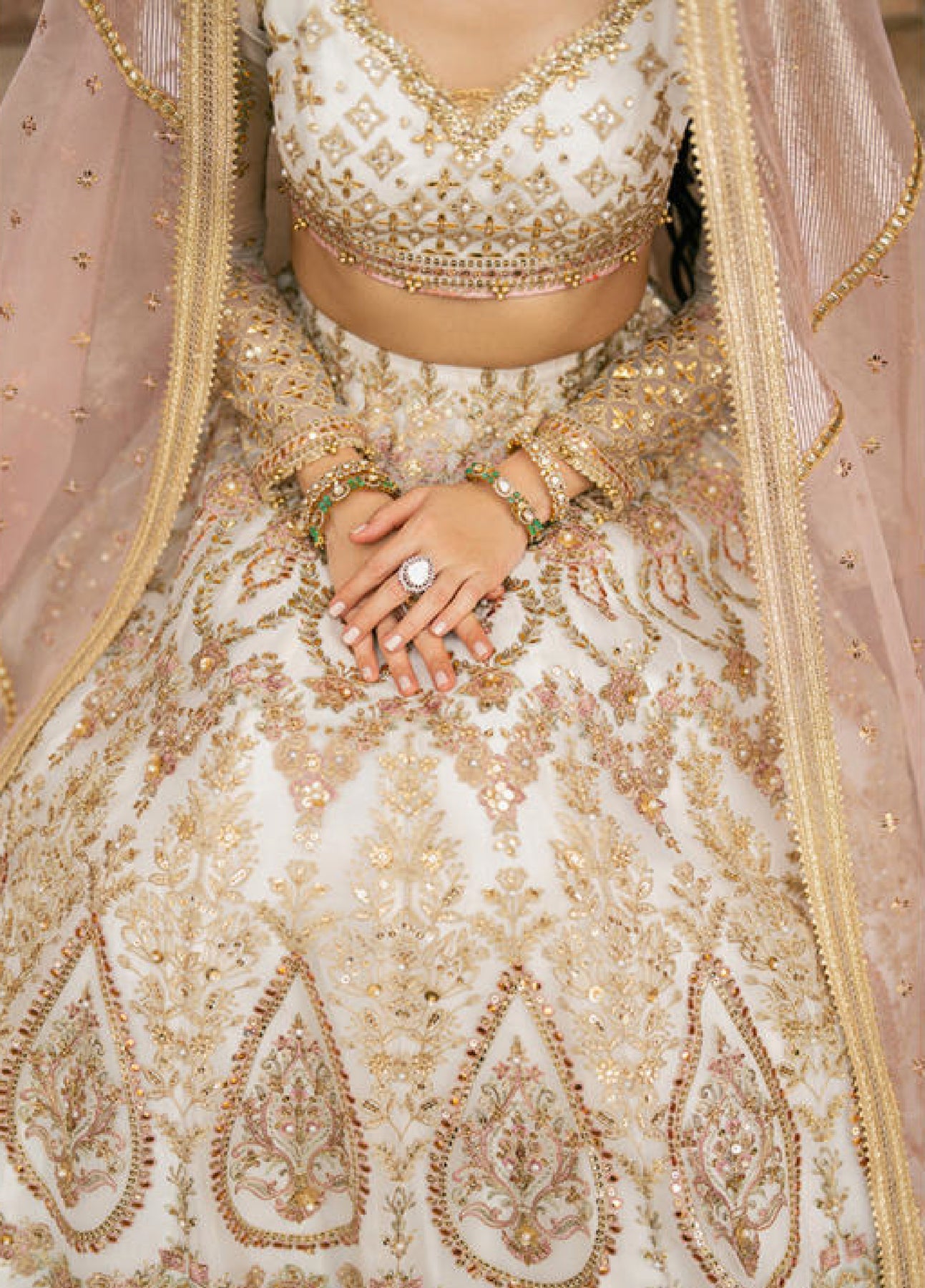 MNR | Zarlish Festive 25 | Wajeha in Kohinoor - Official MNR stockist in UK - Sakeena London