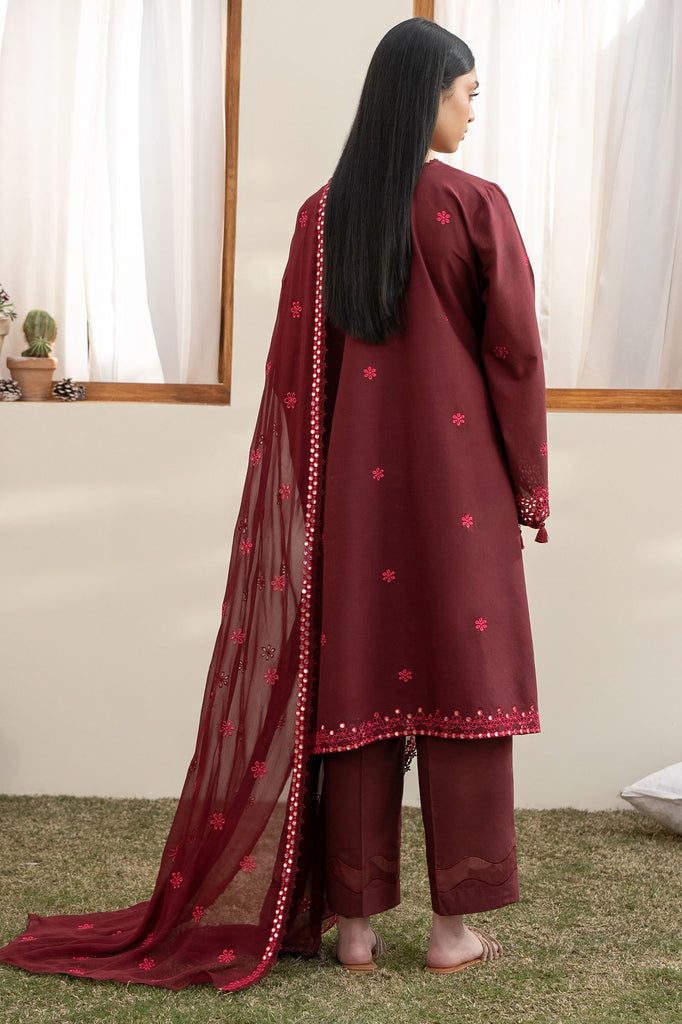 Cross Stitch | Emb Lawn Mahiri 26 | WINDSOR RED