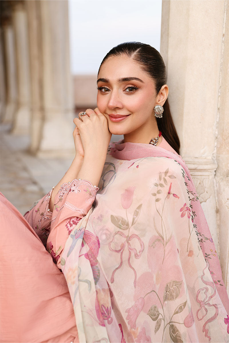 Cross Stitch | Eid Lawn 26 | DUSKY ROSE