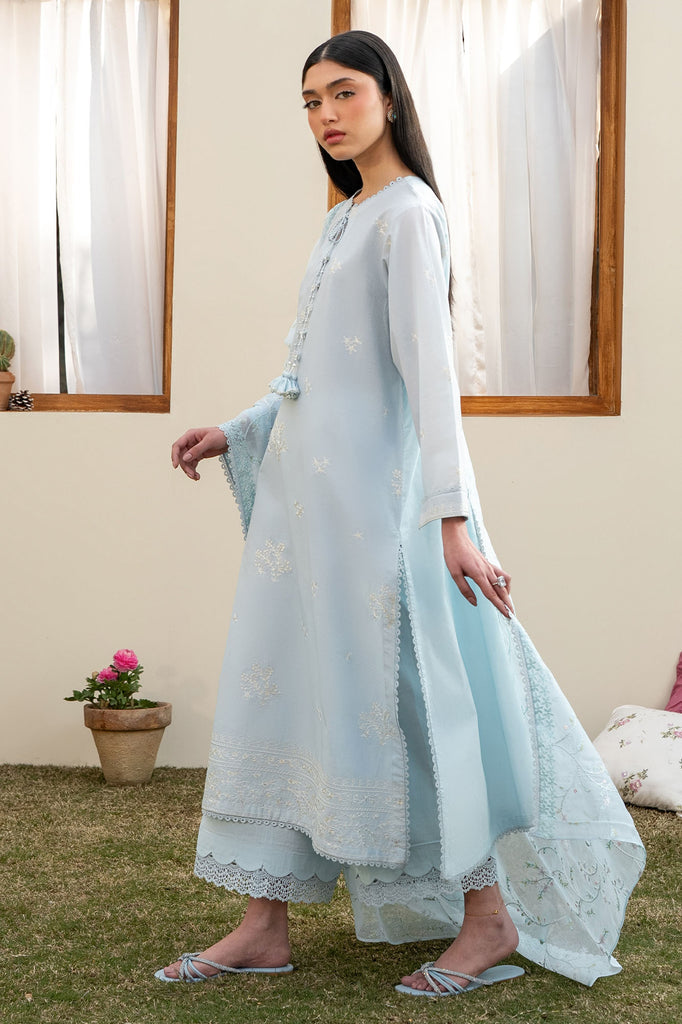 Cross Stitch | Emb Lawn Mahiri 26 | FROSTED MIST