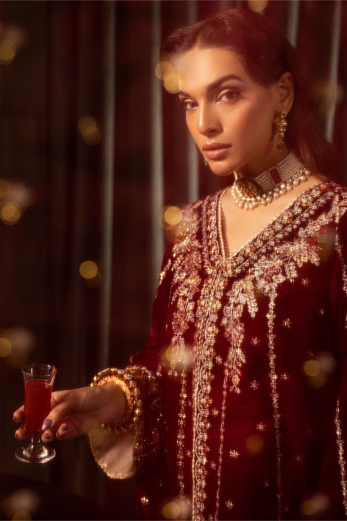 Motifz | Velvet Formals | 5099-SANDAL - Official Motifz stockist in UK - Sakeena London