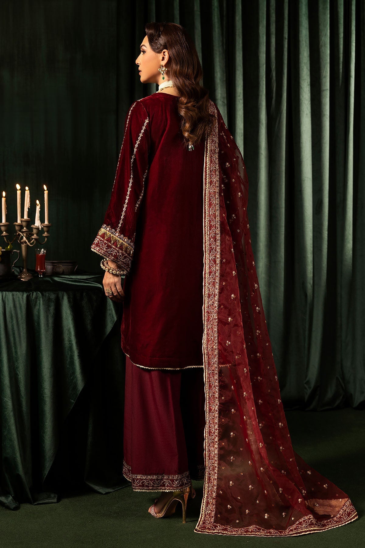 Motifz | Velvet Formals | 5099-SANDAL - Official Motifz stockist in UK - Sakeena London