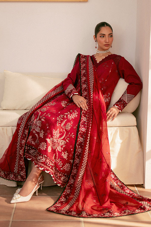 Saffron | Mystere Festive Lawn | Selah - Official Saffron stockist in UK - Sakeena London