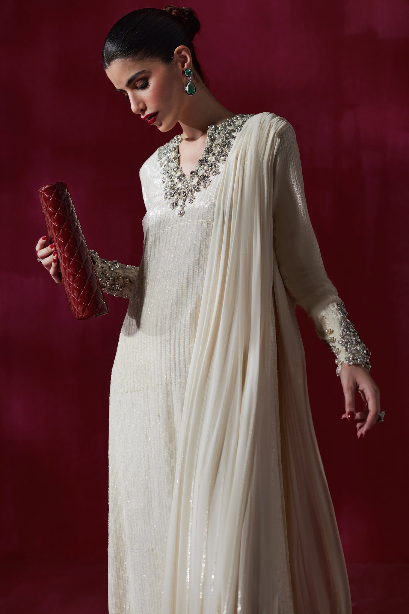 Elan | Luxury Wedding Wears | POUSSIÃRE DE LUNE (EP-20997)