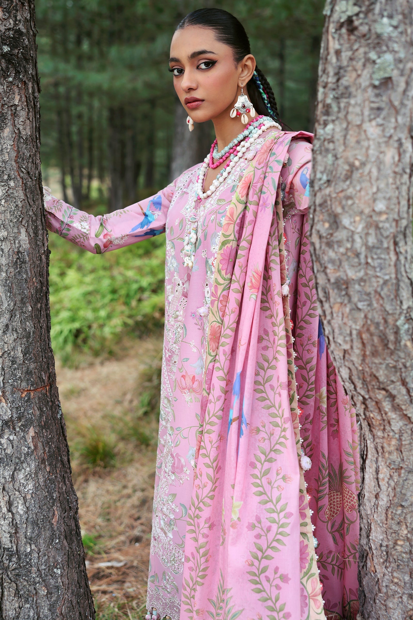 Zaha | Lawn 25 | ZAYANA (ZL25-01 A) - Official Zaha stockist in UK - Sakeena London