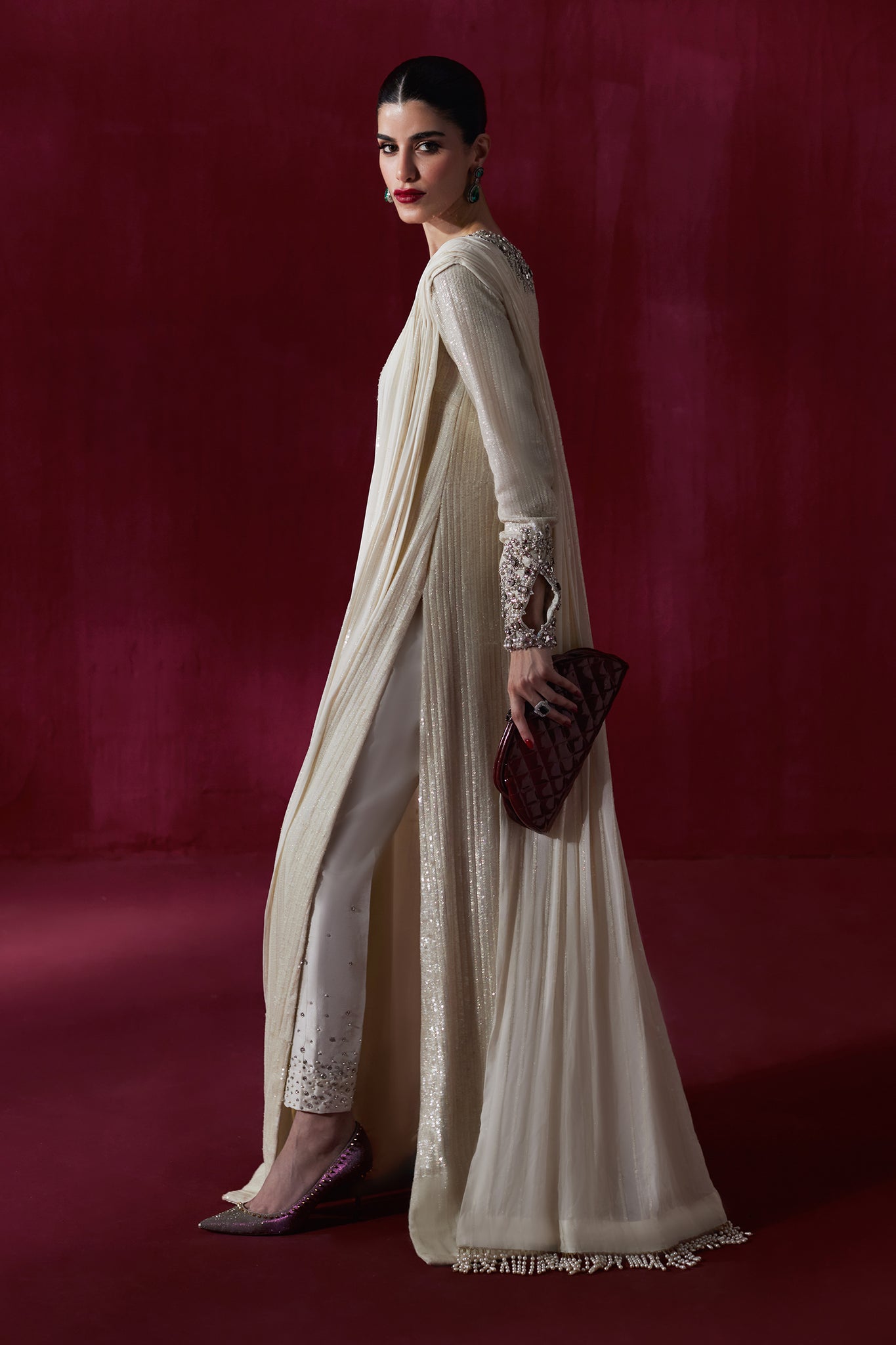 Elan | Luxury Wedding Wears | POUSSIÃRE DE LUNE (EP-20997)