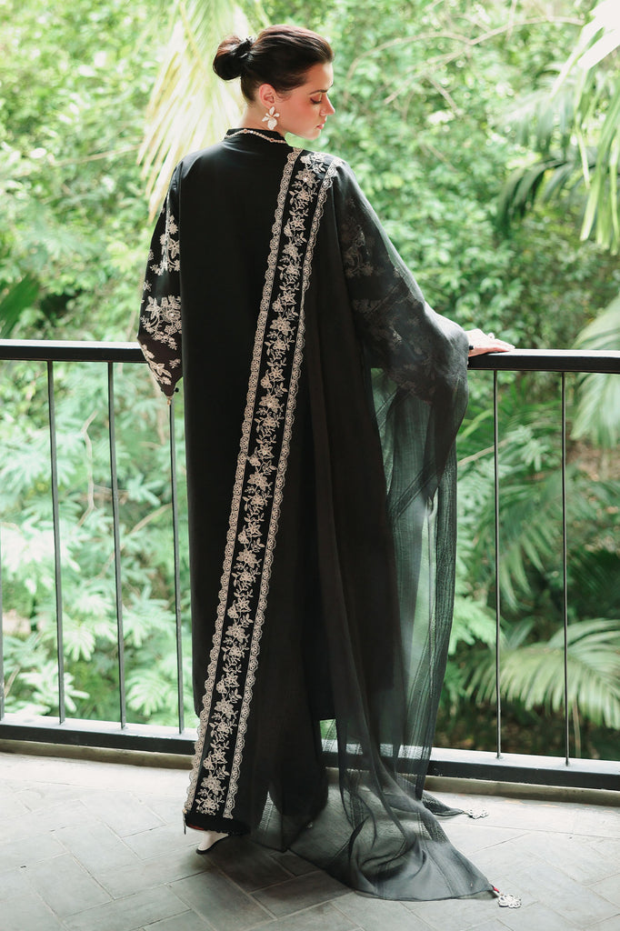 Cross Stitch | Eid Lawn Edit 26 | OBSIDIAN BLOOM