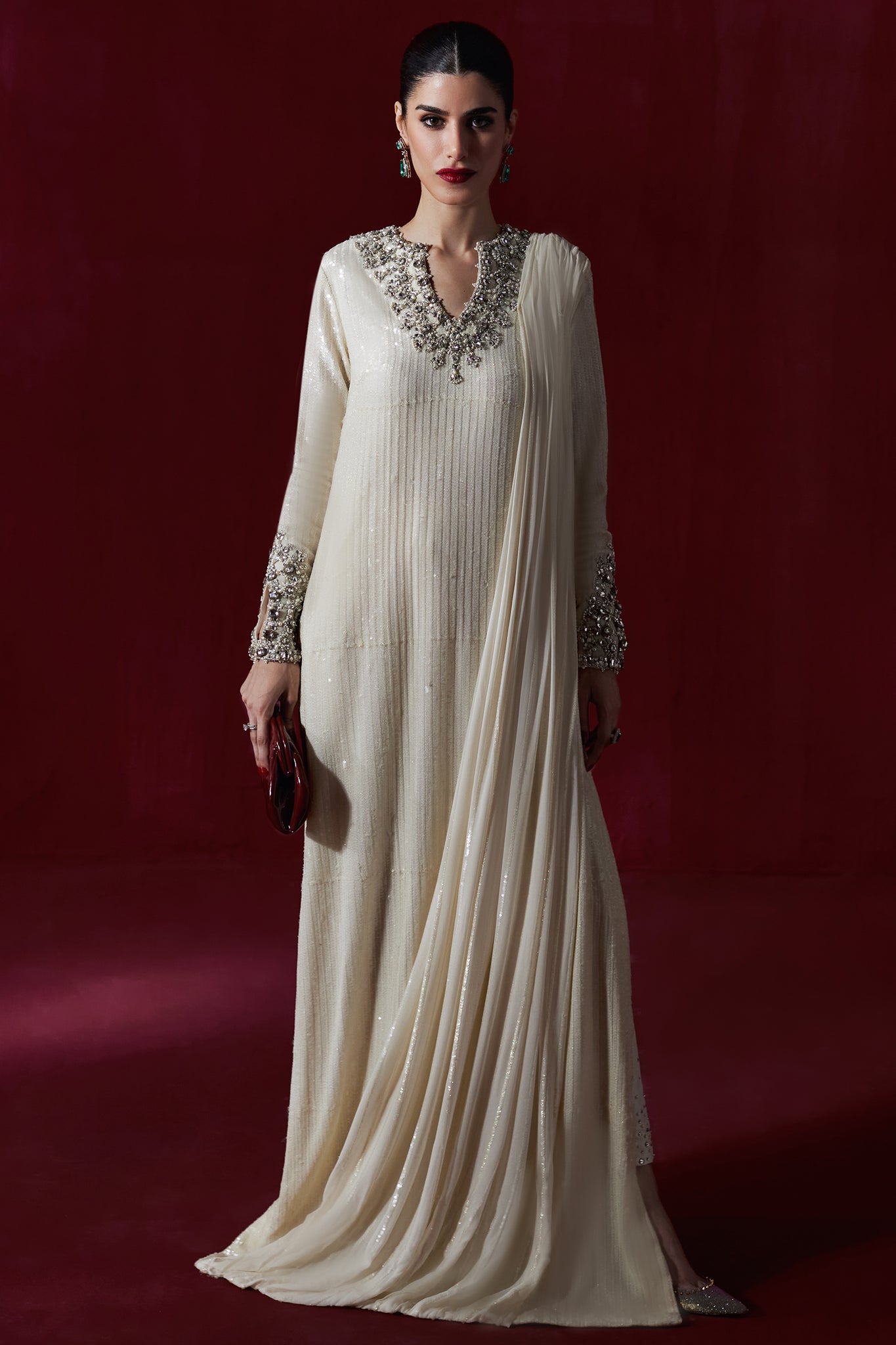 Elan | Luxury Wedding Wears | POUSSIÃRE DE LUNE (EP-20997)