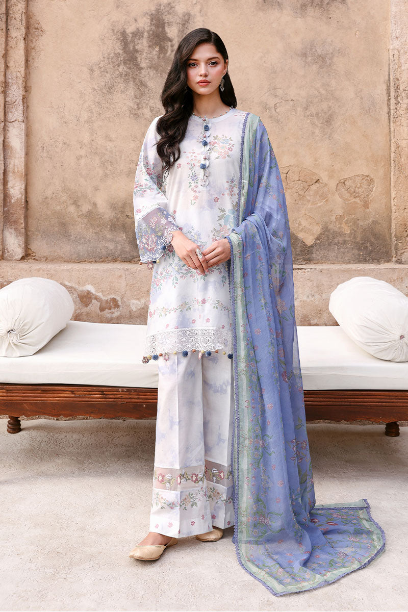 Cross Stitch | Eid Lawn 26 | VINTAGE PETAL