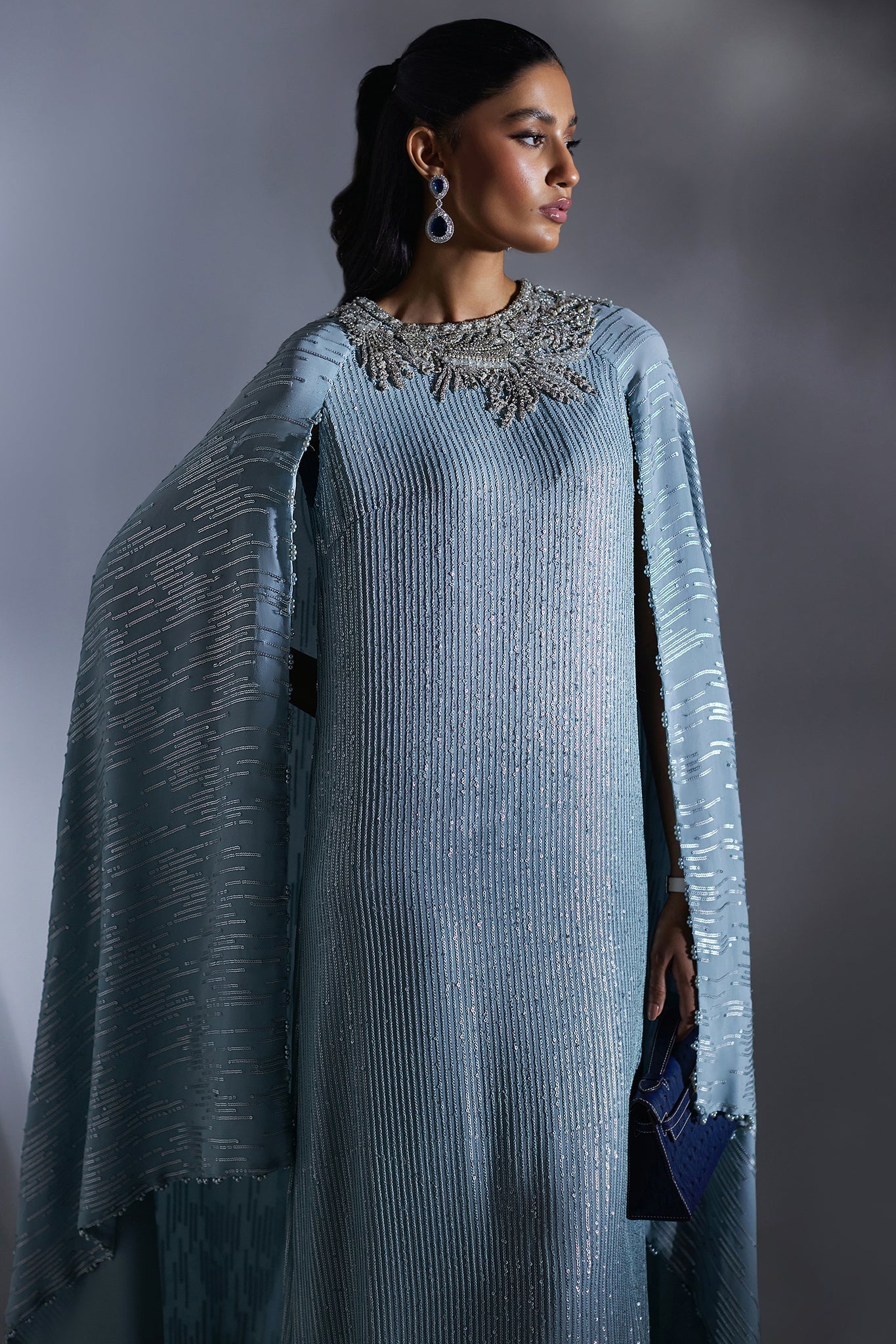 Elan | Luxury Wedding Wears | POUSSIÃRE D'ÃTOILES (EP-20883)