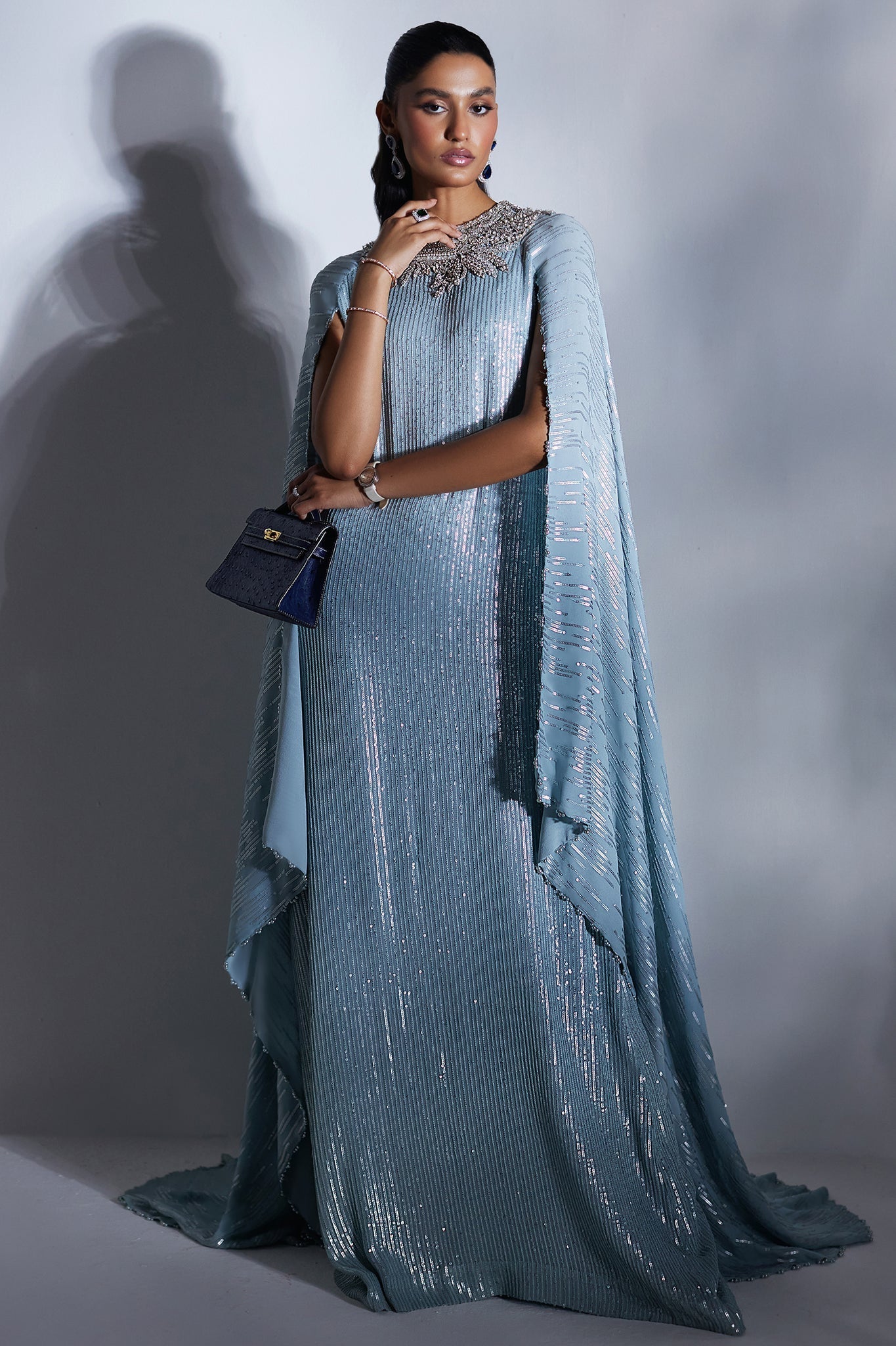 Elan | Luxury Wedding Wears | POUSSIÃRE D'ÃTOILES (EP-20883)