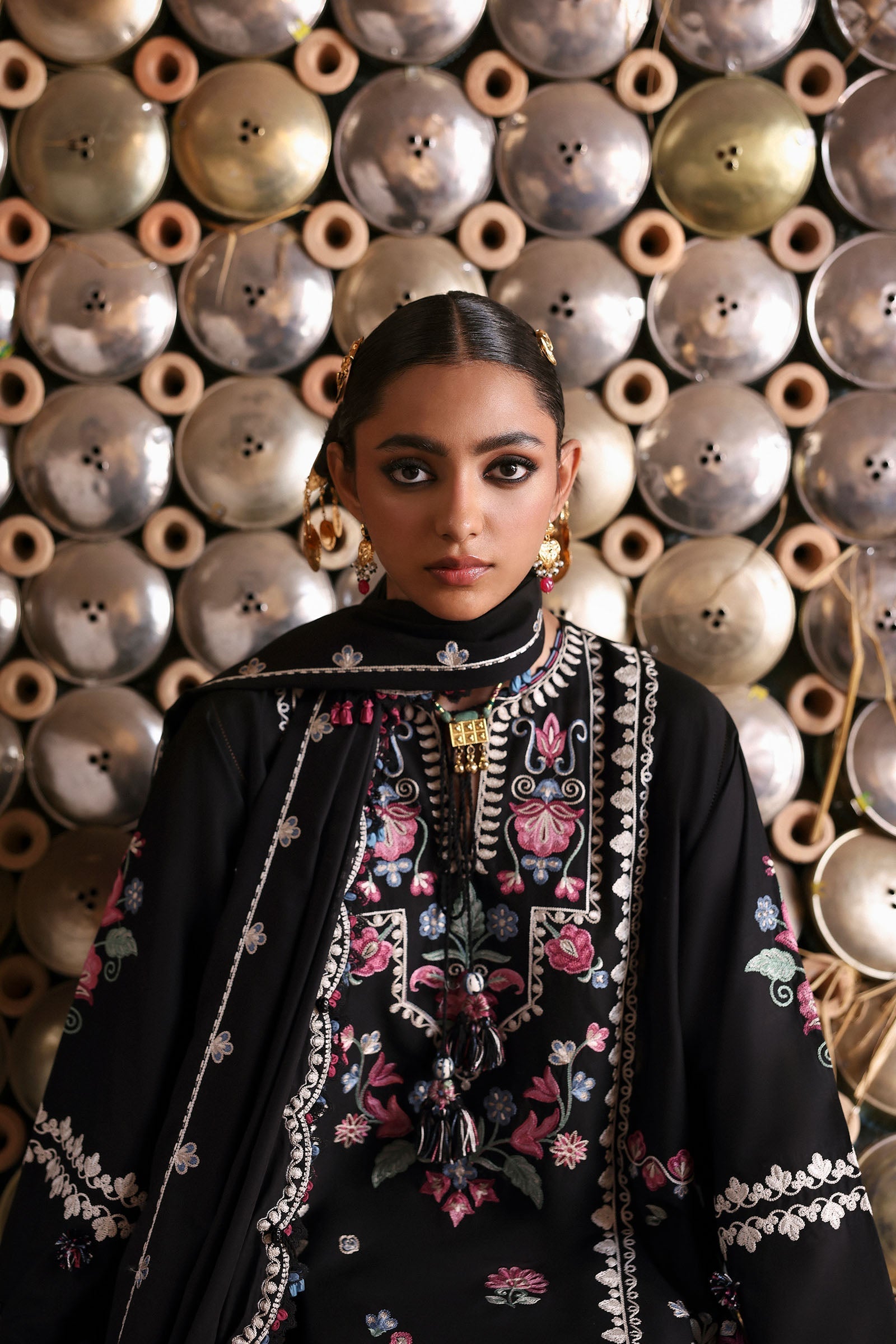 Zaha | Festive Lawn 25 | ZEENAT (ZF-25-07) - Official zaha stockist in UK - Sakeena London