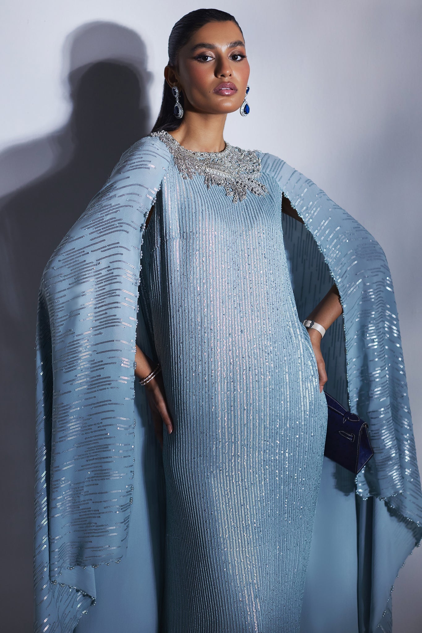 Elan | Luxury Wedding Wears | POUSSIÃRE D'ÃTOILES (EP-20883)
