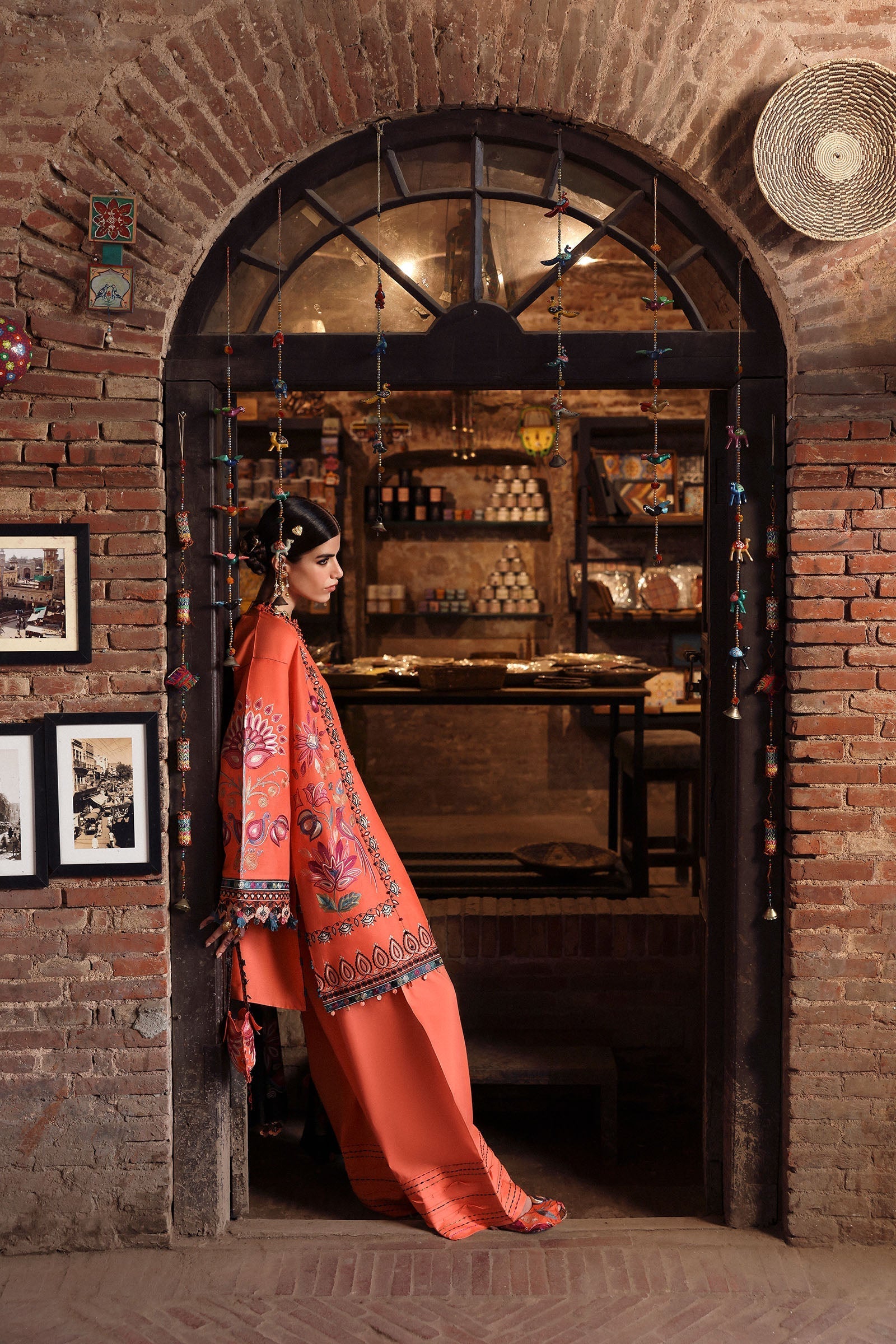 Zaha | Festive Lawn 25 | RANGREZ (ZF-25-06) - Official zaha stockist in UK - Sakeena London