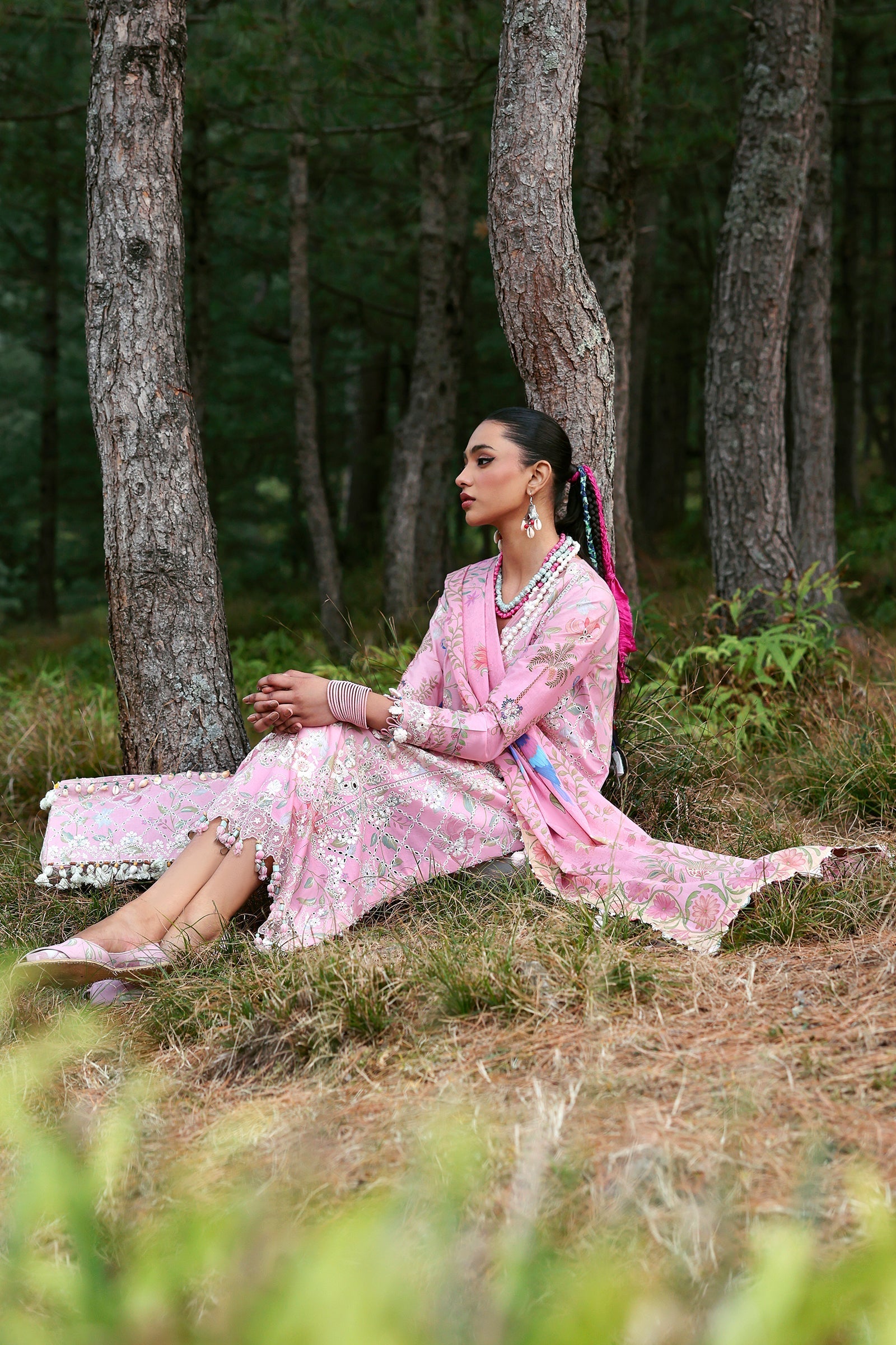 Zaha | Lawn 25 | ZAYANA (ZL25-01 A) - Official Zaha stockist in UK - Sakeena London