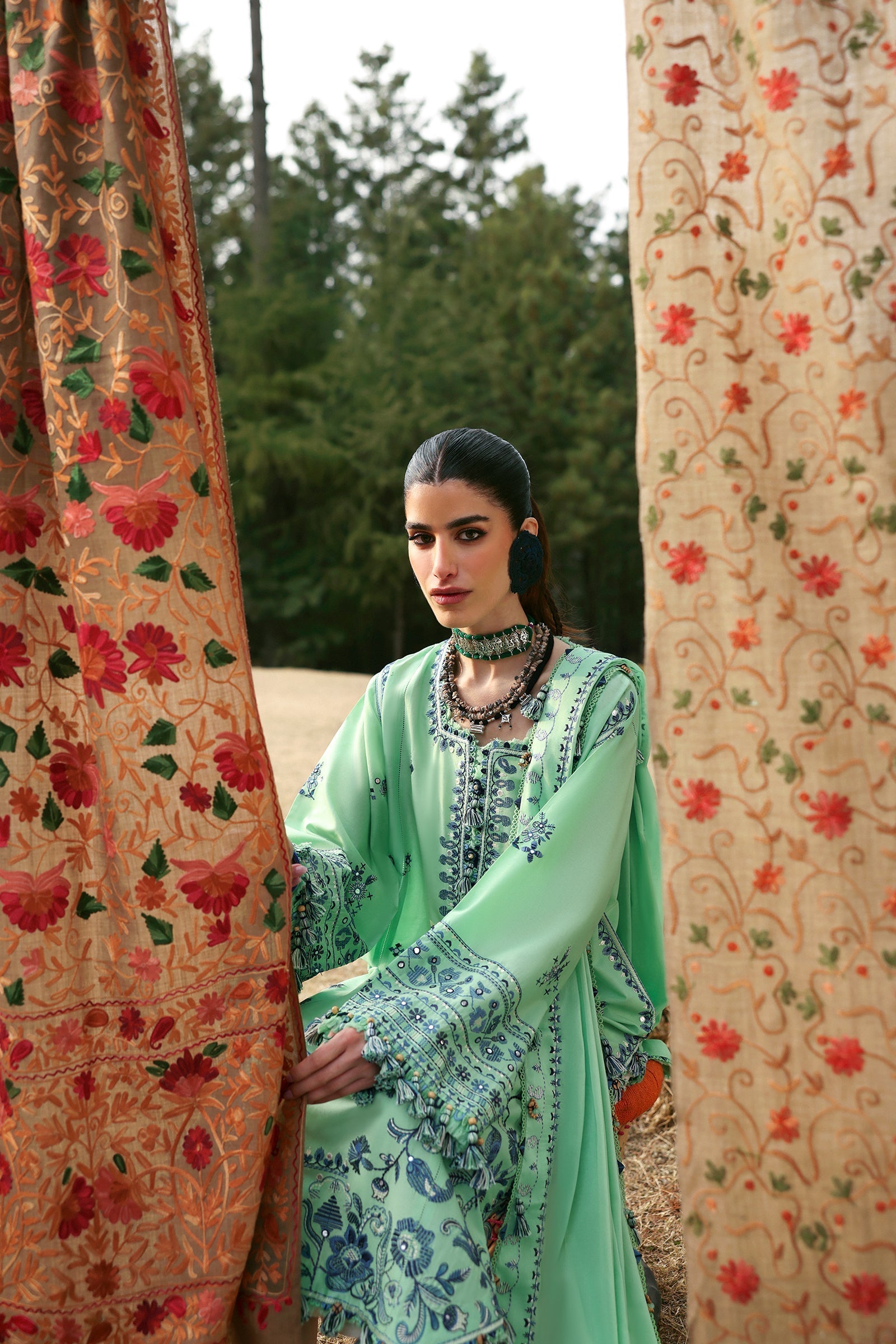 Zaha | Lawn 25 | ELAYA (ZL25-10 A) - Official Zaha stockist in UK - Sakeena London