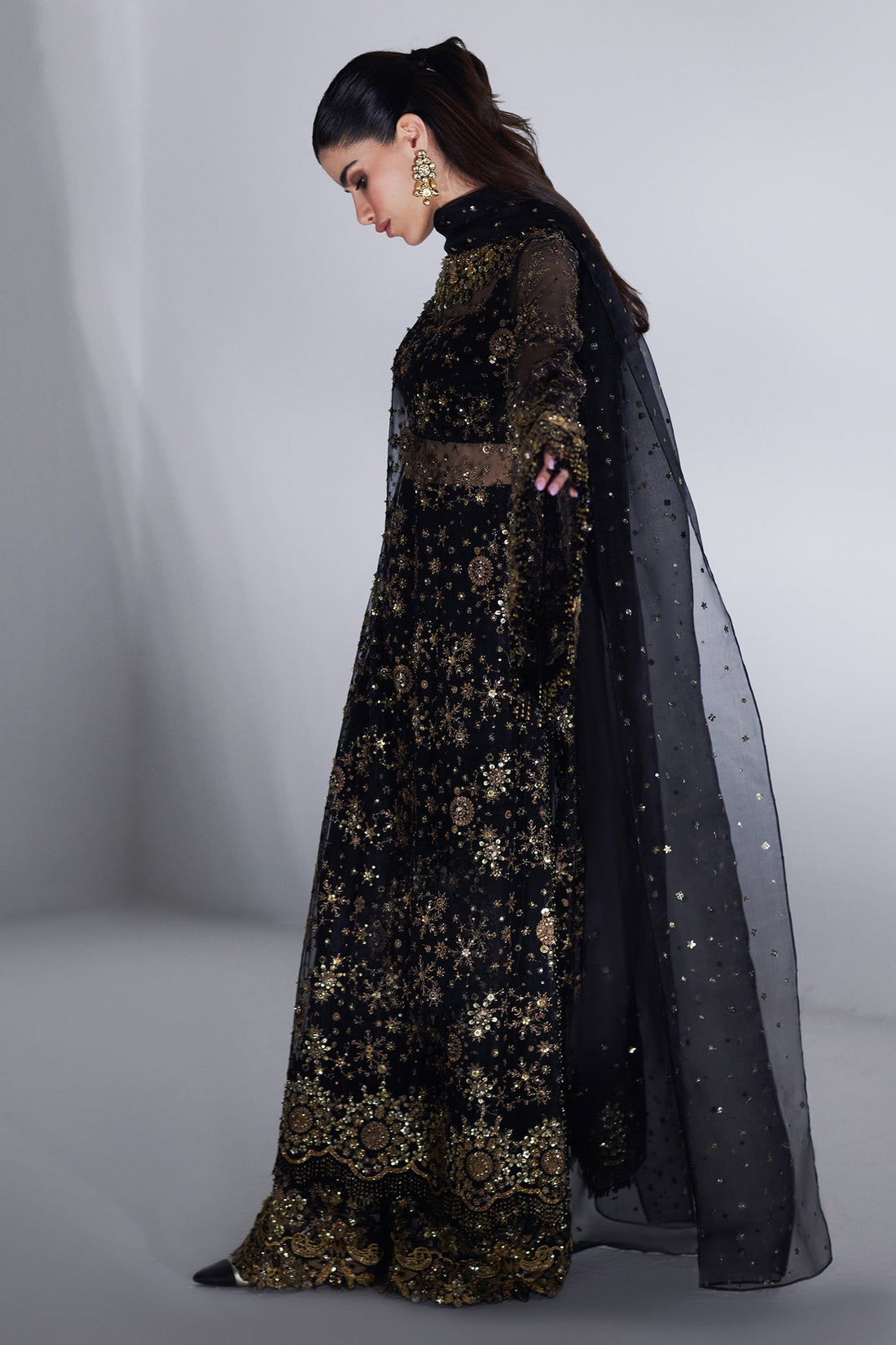 Elan | Luxury Wedding Wears | CASCADE D'ÃTOILES' (EP-21013)