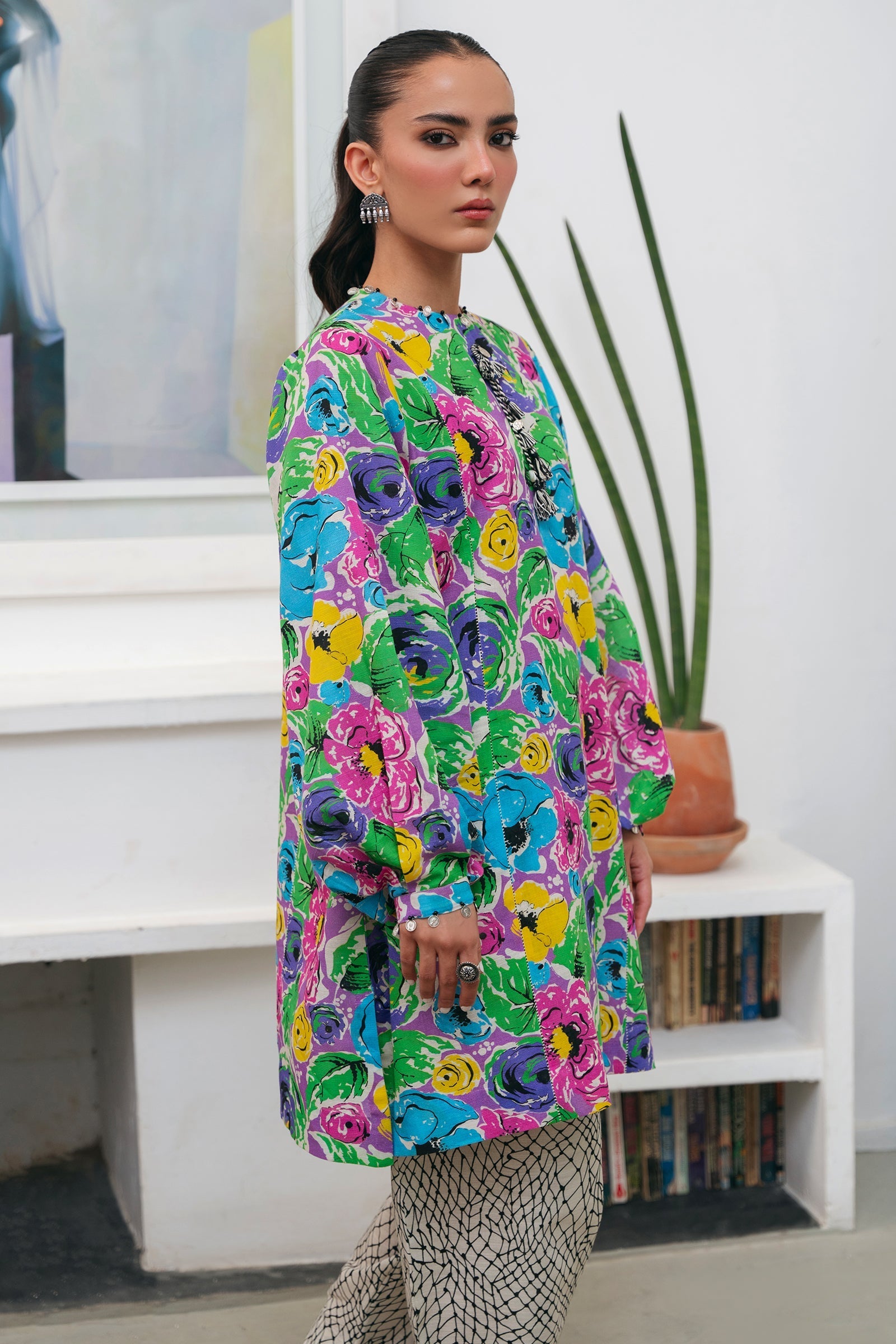 Zaha | Aangan Ready to Wear |FLORANA (ZRW-21330) - Official Zaha stockist in UK - Sakeena London