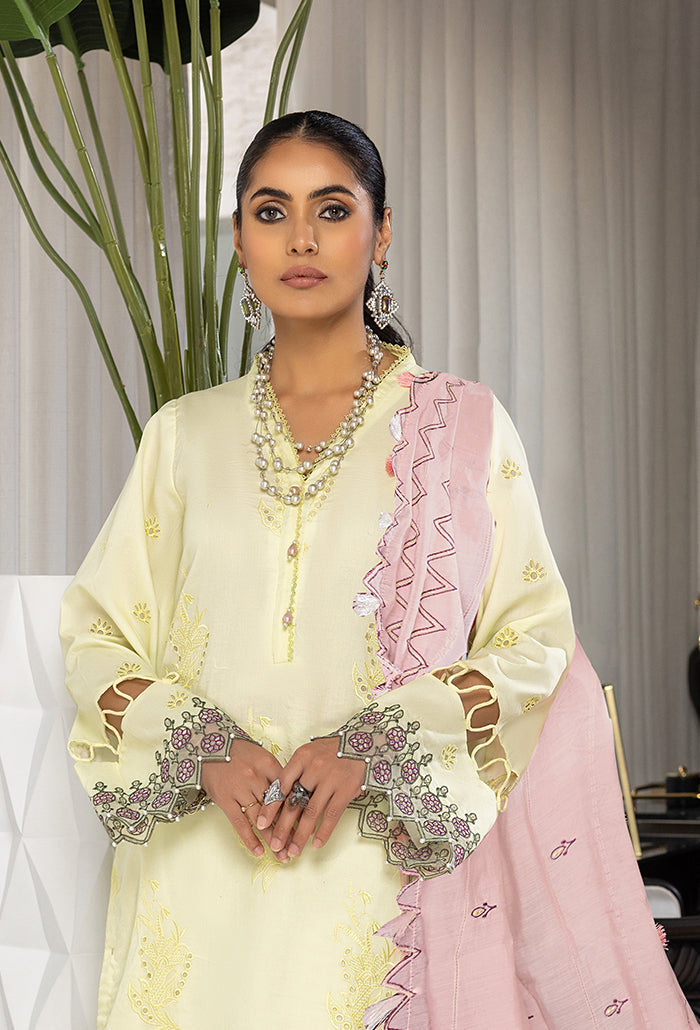 Humdum | Charlotte Chikankari Lawn | D06 - Official HumDum stockist in UK - Sakeena London