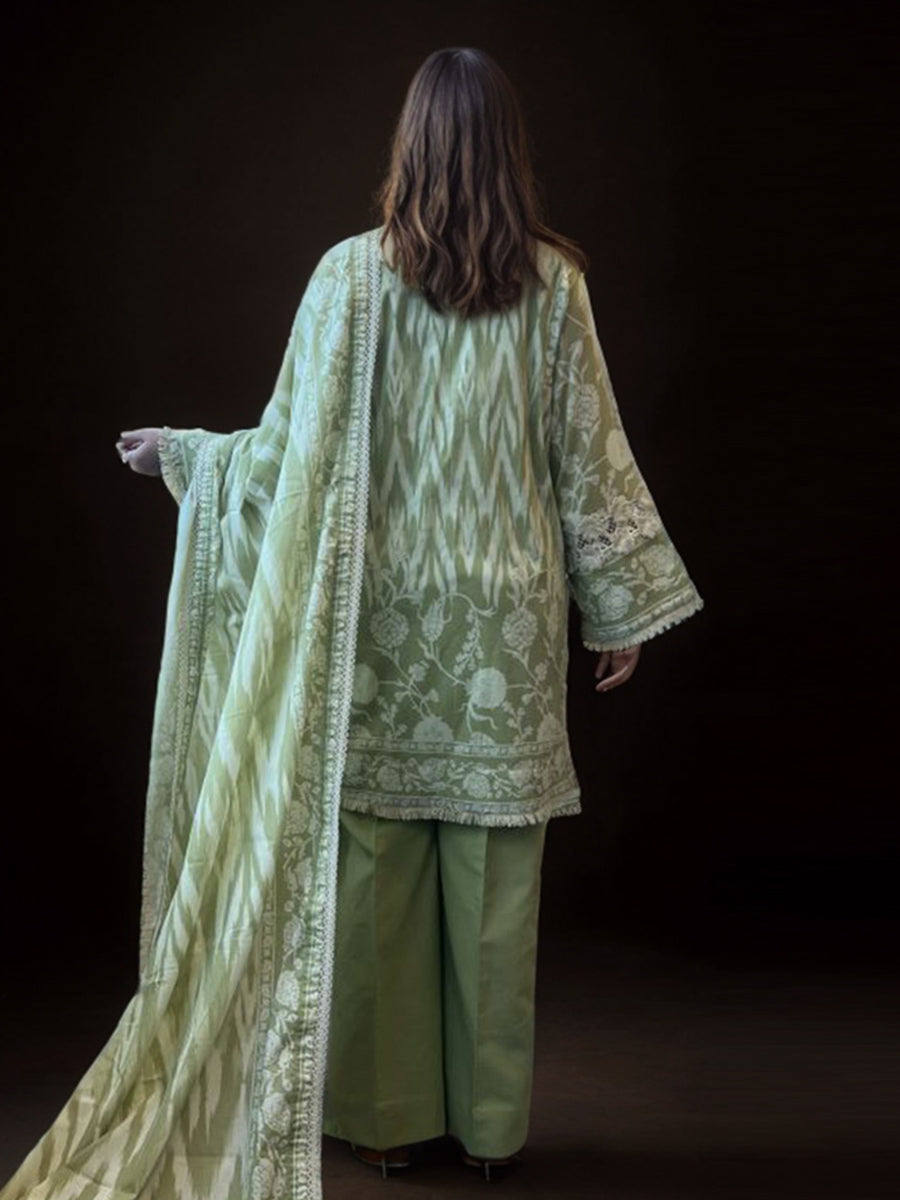 Salitex | Izel Lawn 24 | 3PC UNSTITCHED DIGITAL PRINTED & EMBROIDERED LAWN SUIT - Official Salitex stockist in UK - Sakeena London