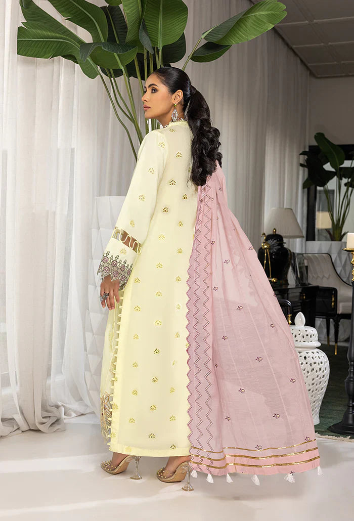 Humdum | Charlotte Chikankari Lawn | D06 - Official HumDum stockist in UK - Sakeena London