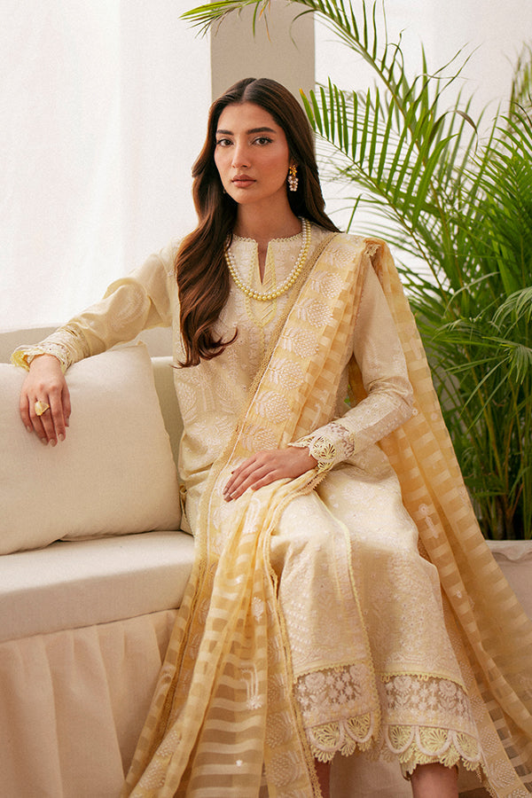Saffron | Mystere Festive Lawn | Lenora - Official Saffron stockist in UK - Sakeena London