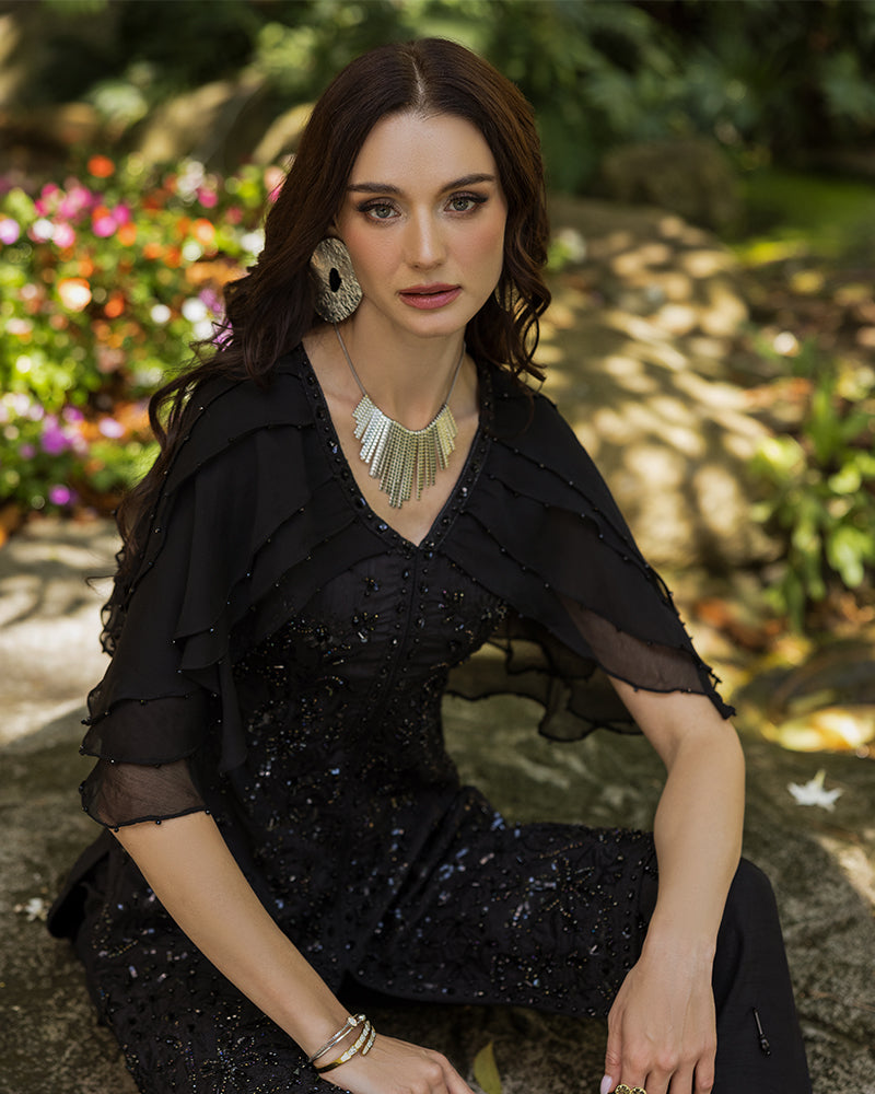 Ain | Cascade Party Wears | AN-102 - Official Ain stockist in UK - Sakeena London