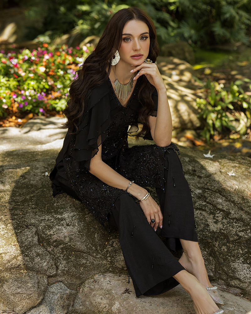 Ain | Cascade Party Wears | AN-102 - Official Ain stockist in UK - Sakeena London