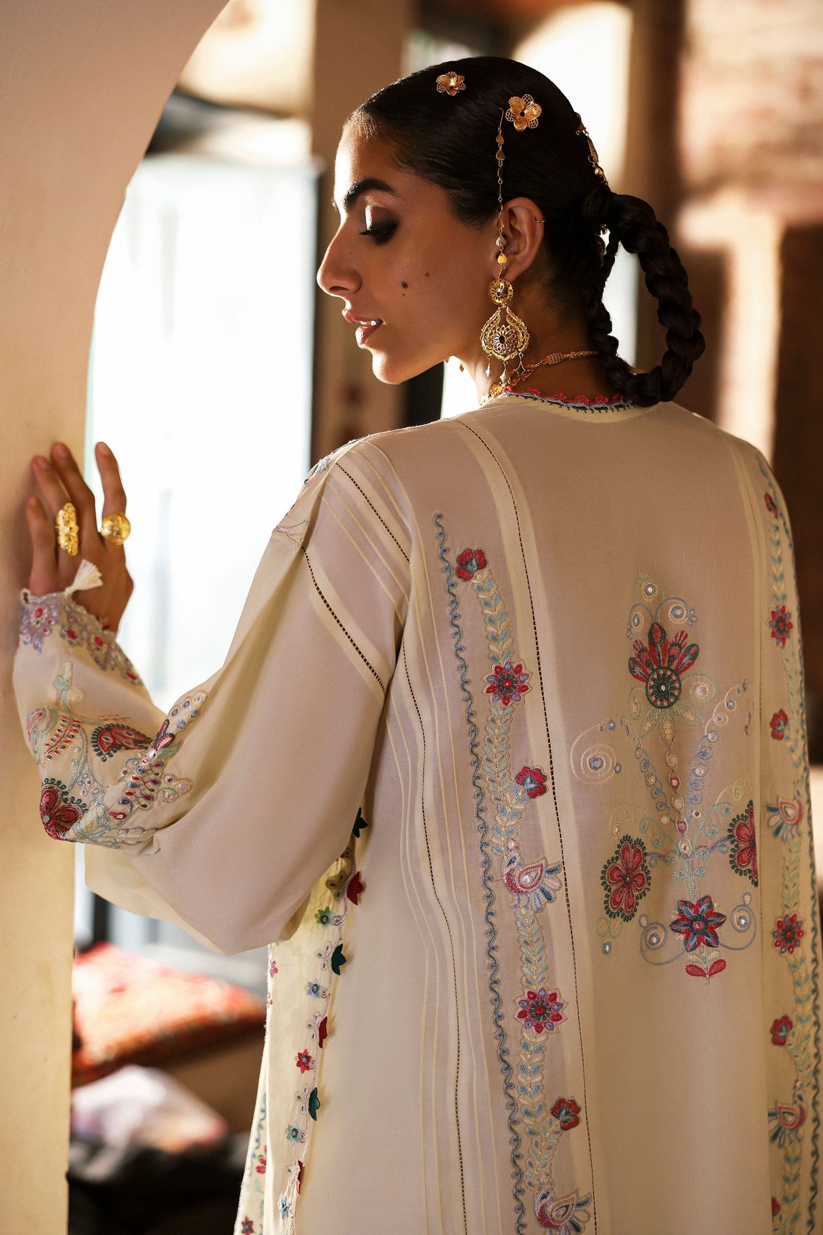 Zaha | Festive Lawn 25 | MEHERBANO (ZF-25-01) - Official Zaha stockist in UK - Sakeena London