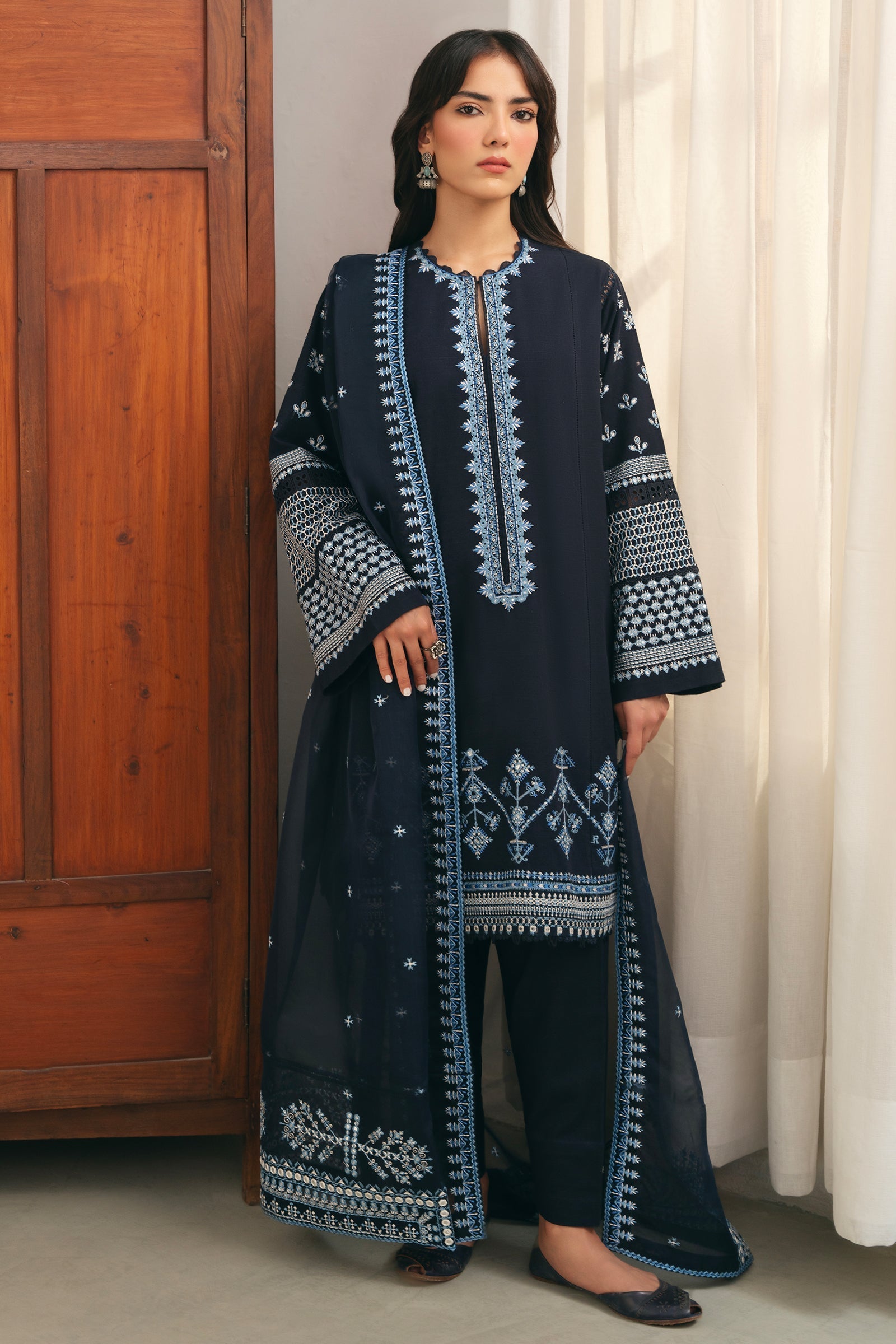 Zaha | Aangan Ready to Wear | ROSHAN (ZRW-20907) - Official Zaha stockist in UK - Sakeena London
