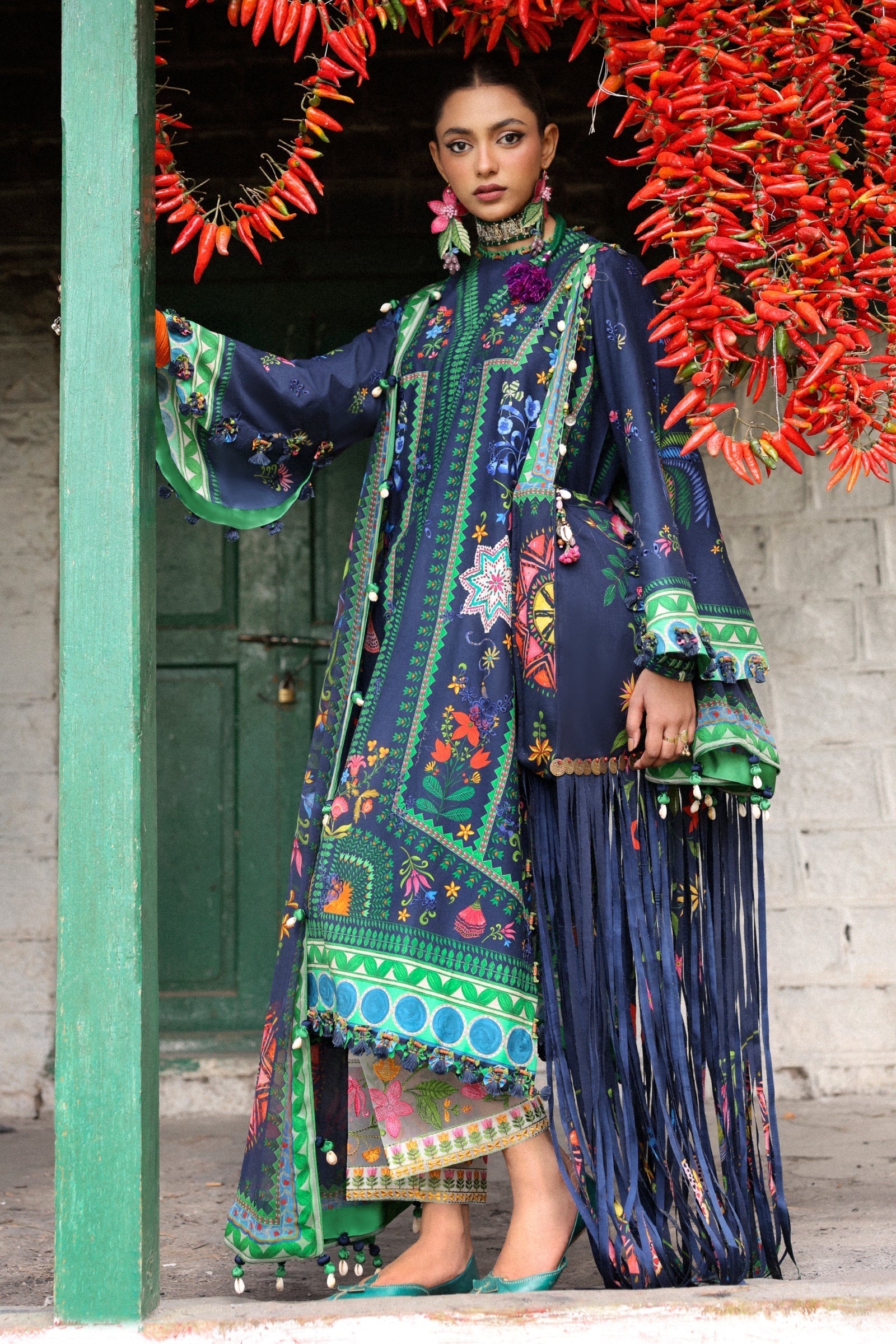 Zaha | Lawn 25 | AMANI (ZL25-06 B) - Official Zaha stockist in UK - Sakeena London