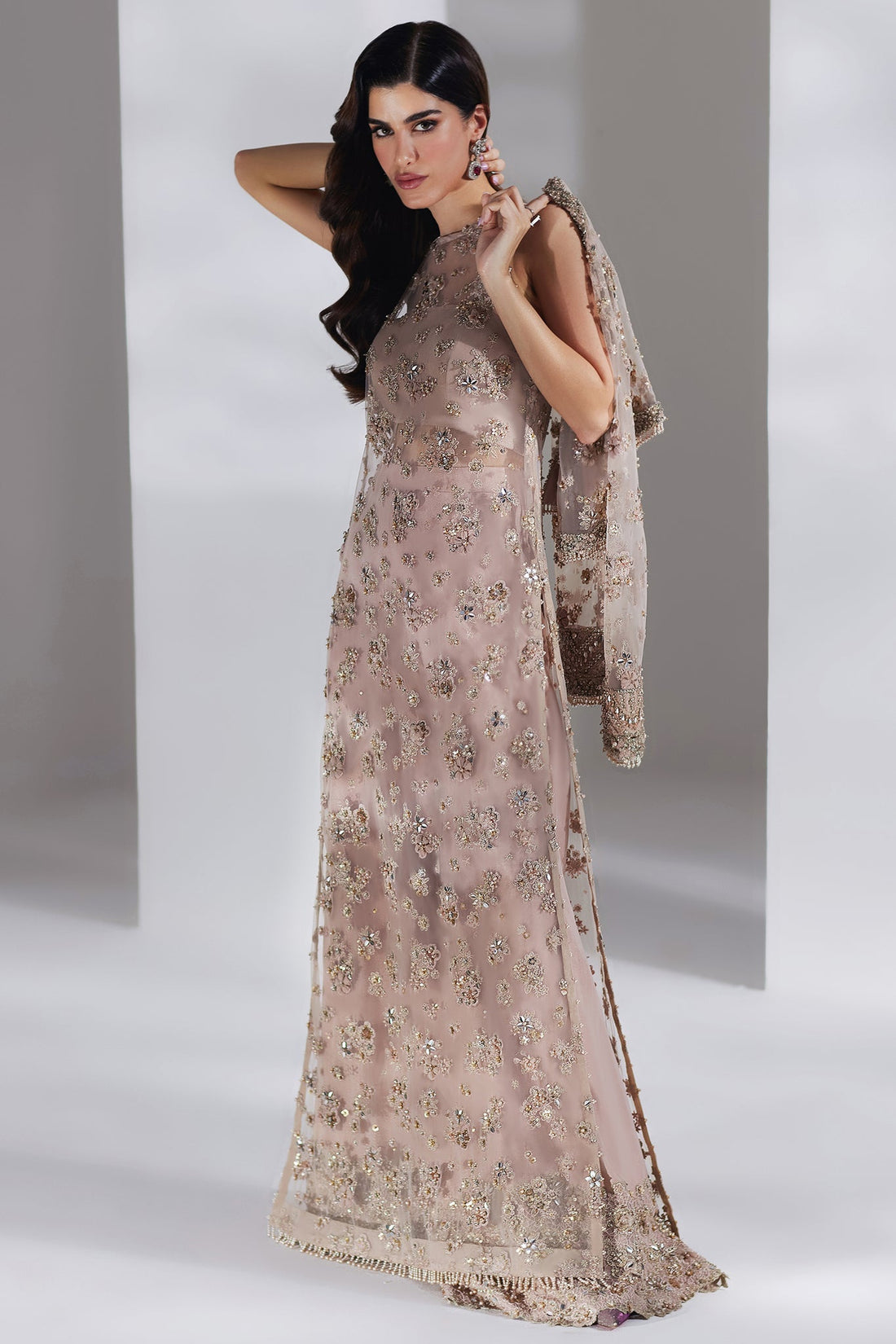 Elan | Luxury Wedding Wears | BRUME ROSÃE (EP-20885)