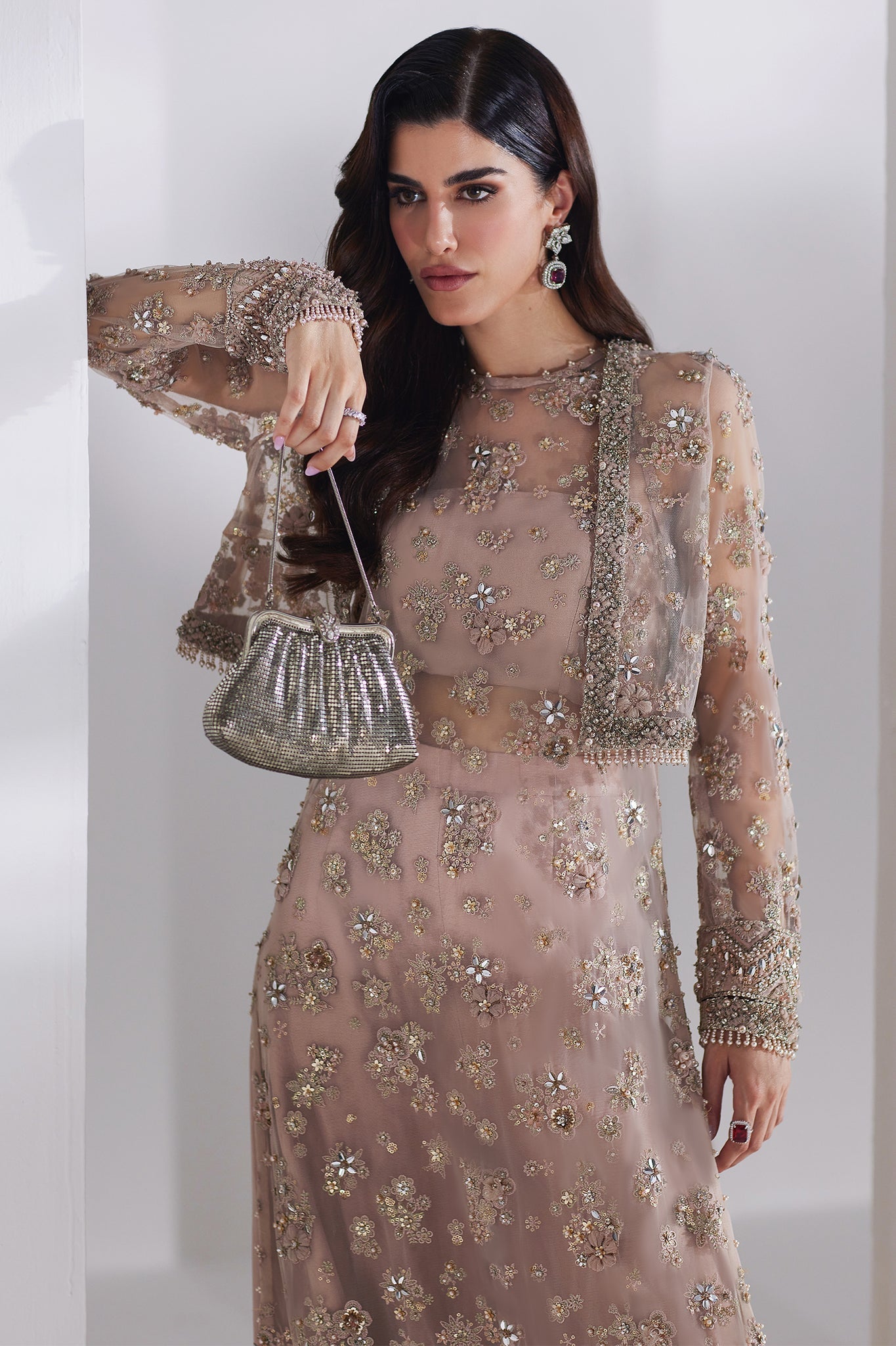 Elan | Luxury Wedding Wears | BRUME ROSÃE (EP-20885)