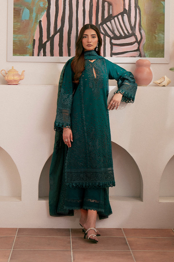 Saffron | Mystere Festive Lawn | Raya - Official Saffron stockist in UK - Sakeena London