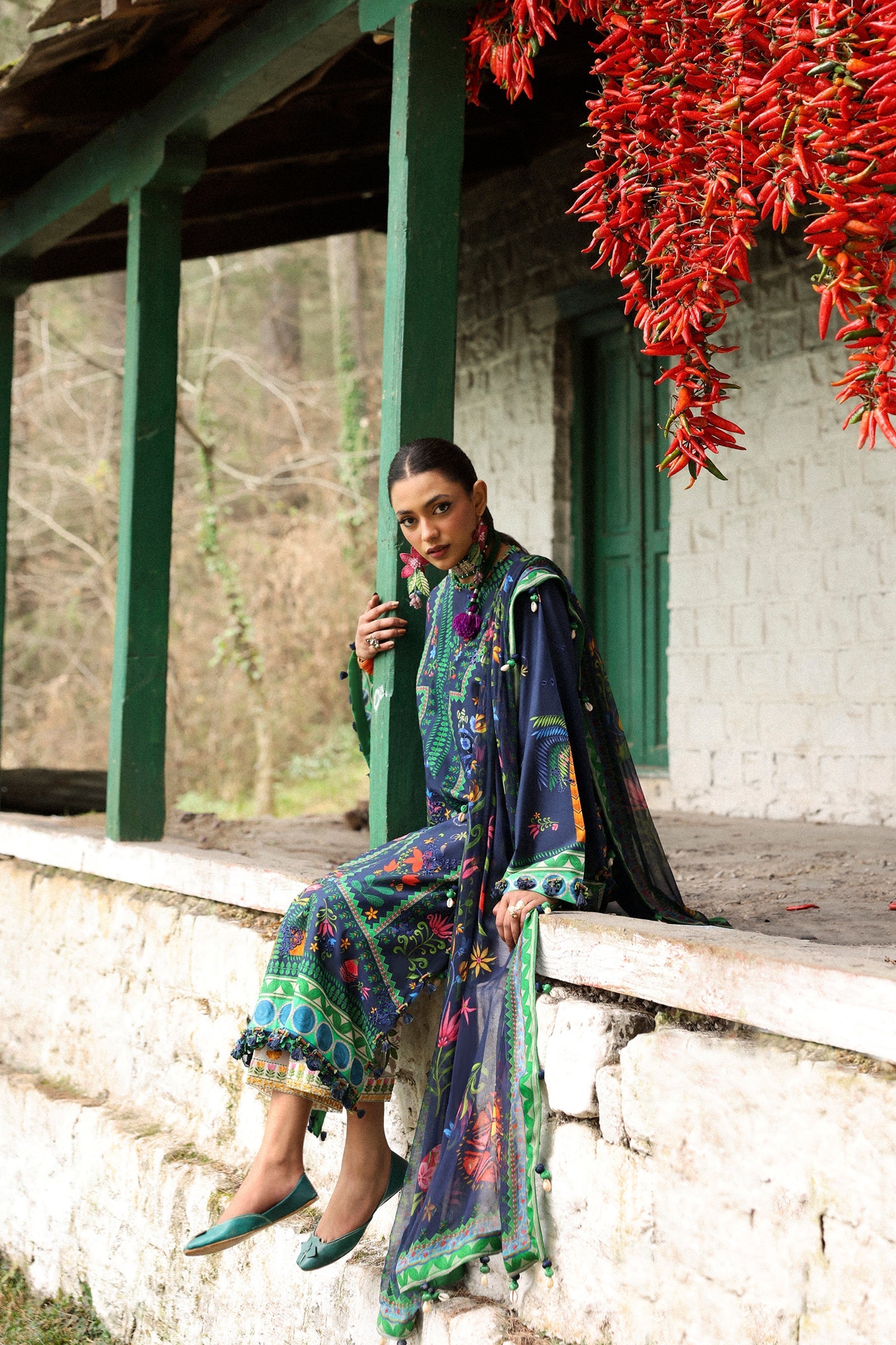 Zaha | Lawn 25 | AMANI (ZL25-06 B) - Official Zaha stockist in UK - Sakeena London