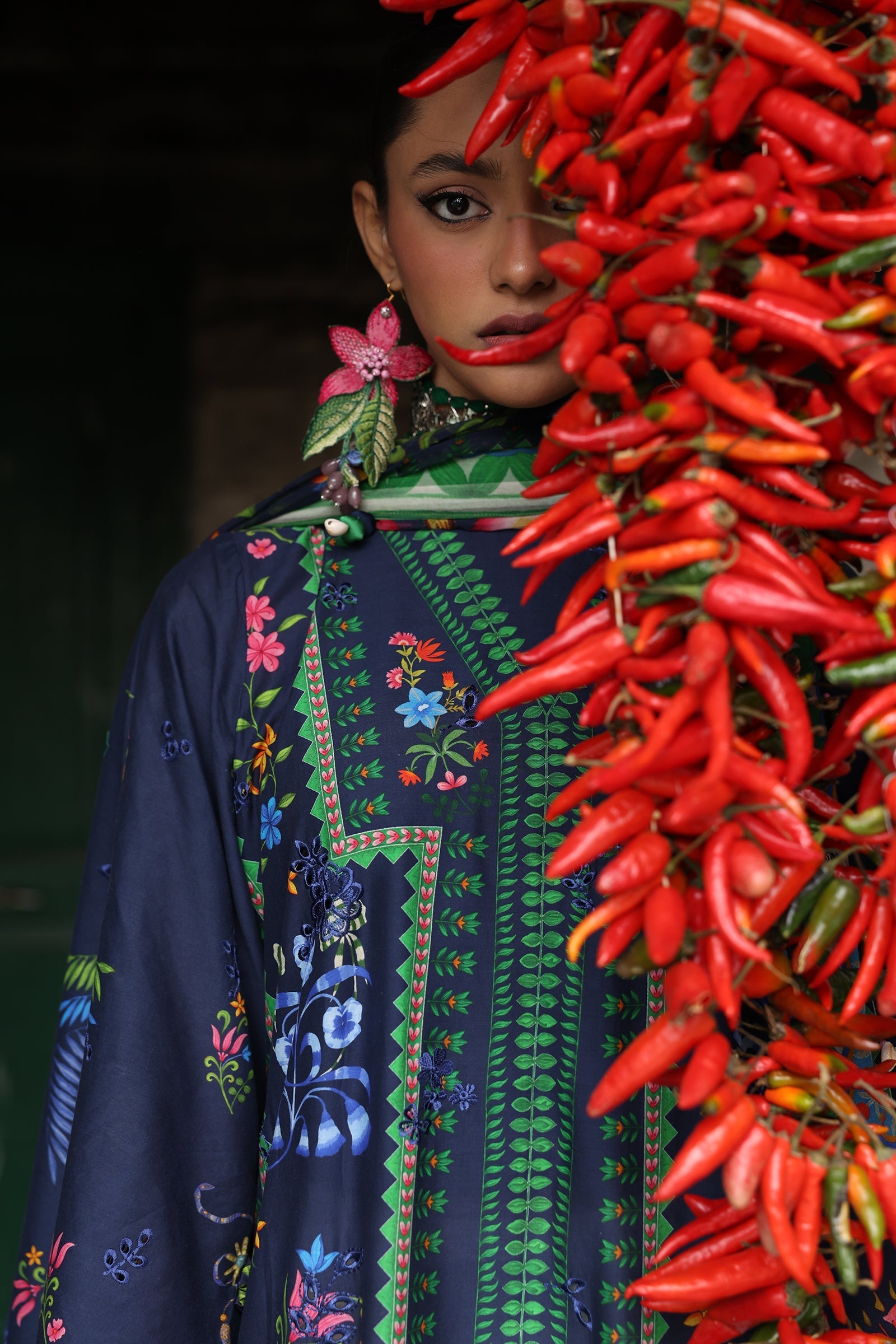 Zaha | Lawn 25 | AMANI (ZL25-06 B) - Official Zaha stockist in UK - Sakeena London