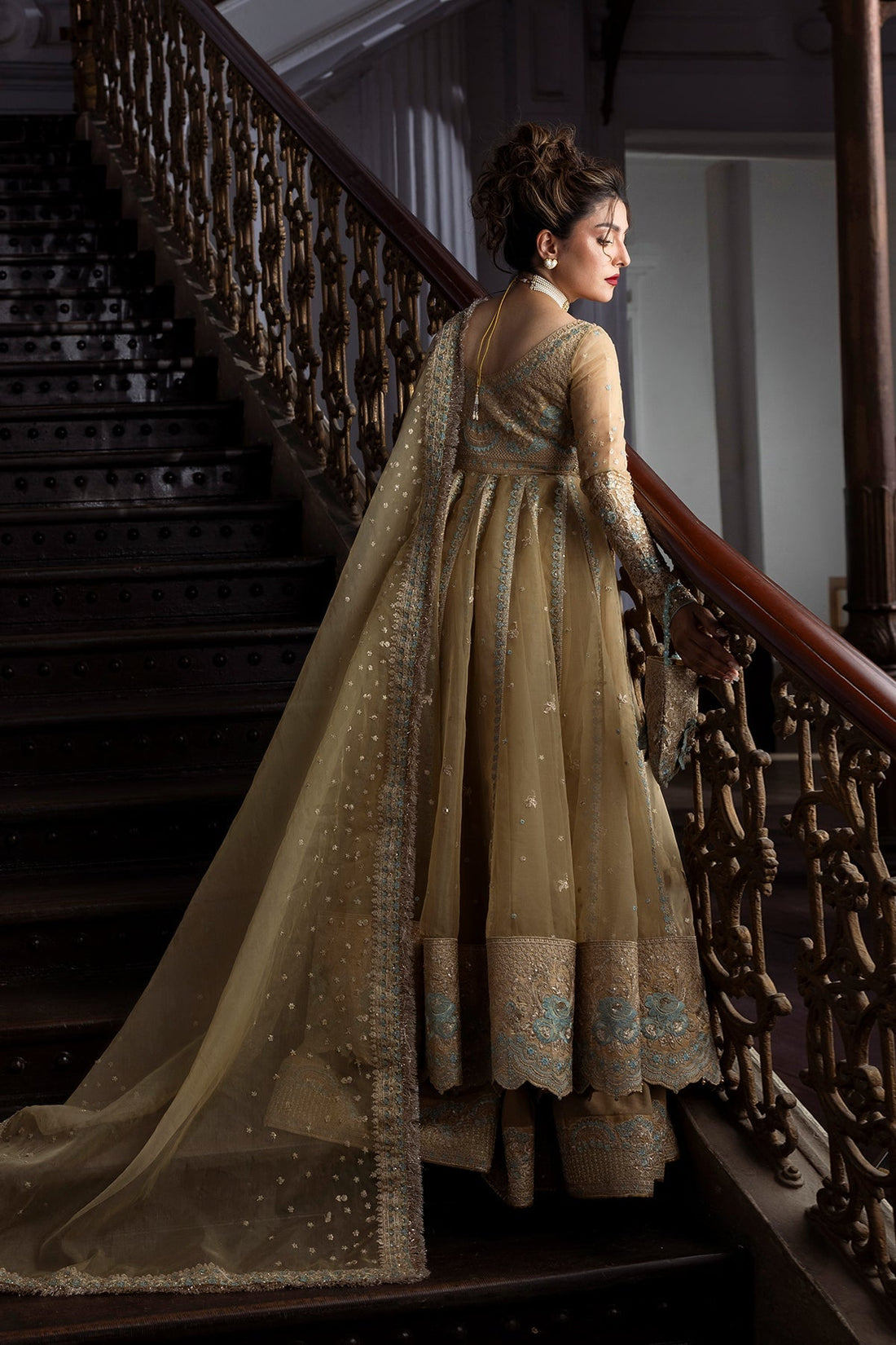Erum Khan | Jahan Wedding 25 | Golden Glow - Official Erum Khan stockist in UK - Sakeena London