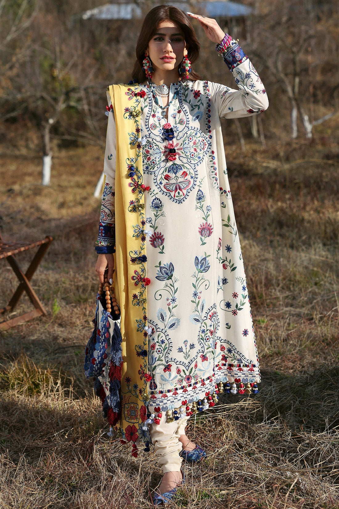 Zaha | Lawn 25 | KASHUR (ZL25-11 B) - Official Zaha stockist in UK - Sakeena London