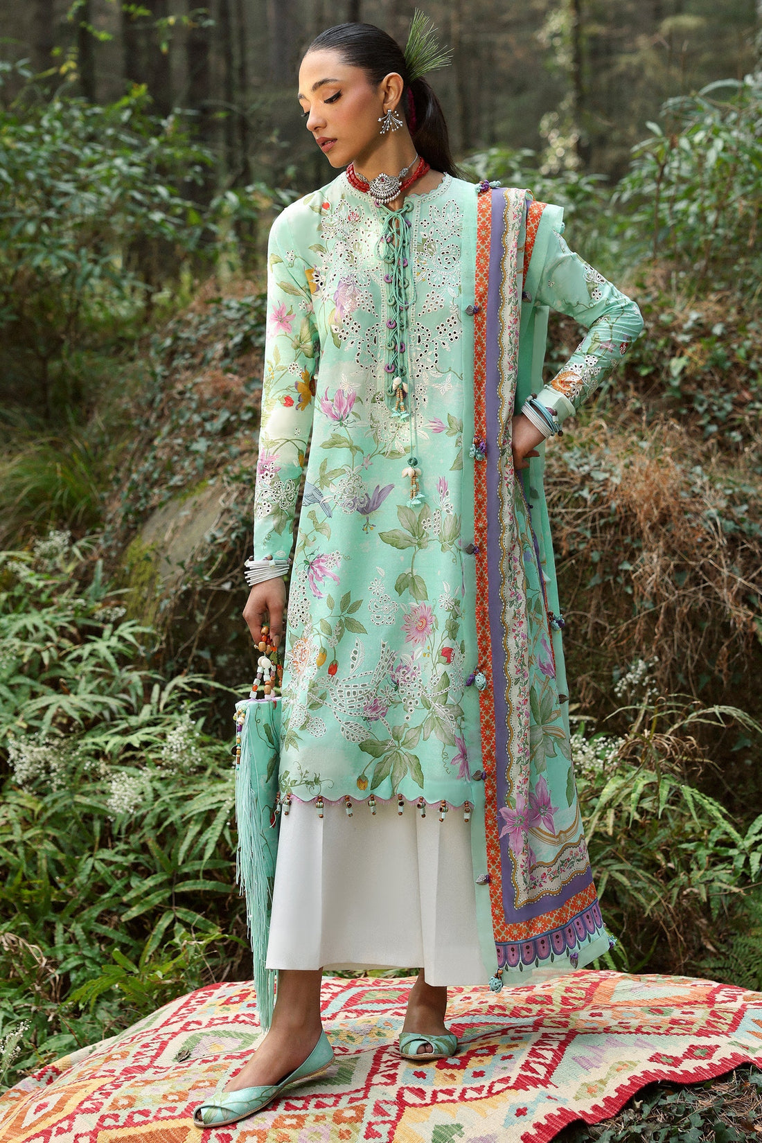 Zaha | Lawn 25 | ELARA (ZL25-02 B) - Official Zaha stockist in UK - Sakeena London
