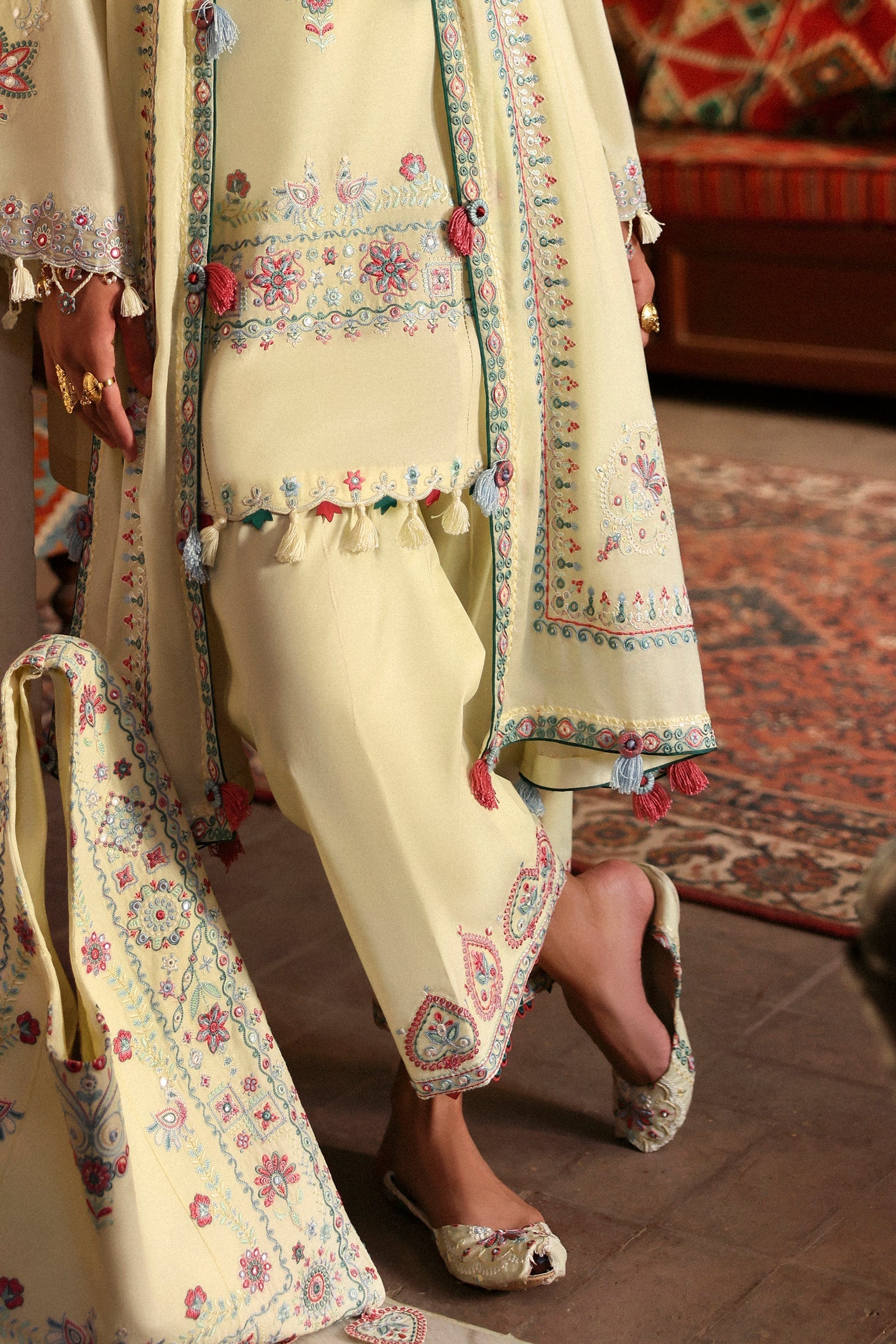 Zaha | Festive Lawn 25 | MEHERBANO (ZF-25-01) - Official Zaha stockist in UK - Sakeena London