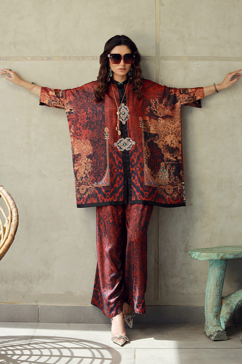 Wardha Saleem | Luxury Pret Fusion Wear | HAZEL (2PC) - Official Wardha Saleem stockist in UK - Sakeena London
