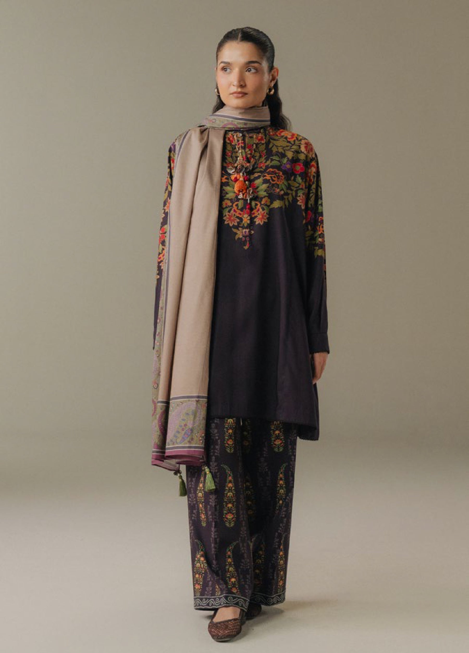 Zara Shahjahan | Coco Prints 25 | Autumn Line-10B - Official Zara Shahjahan stockist in UK - Sakeena London